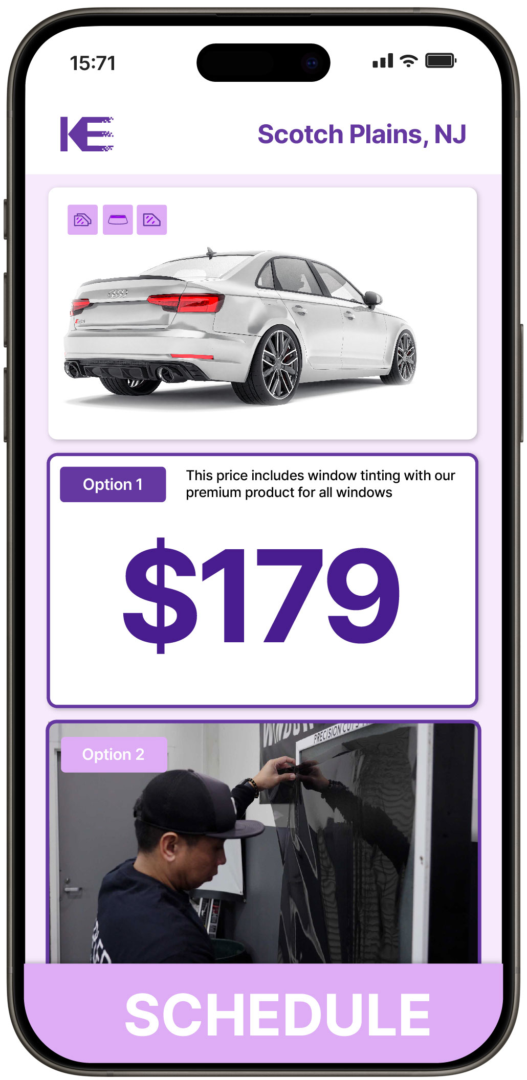 View Reasonable Car Window Tinting Prices in Scotch Plains, New Jersey