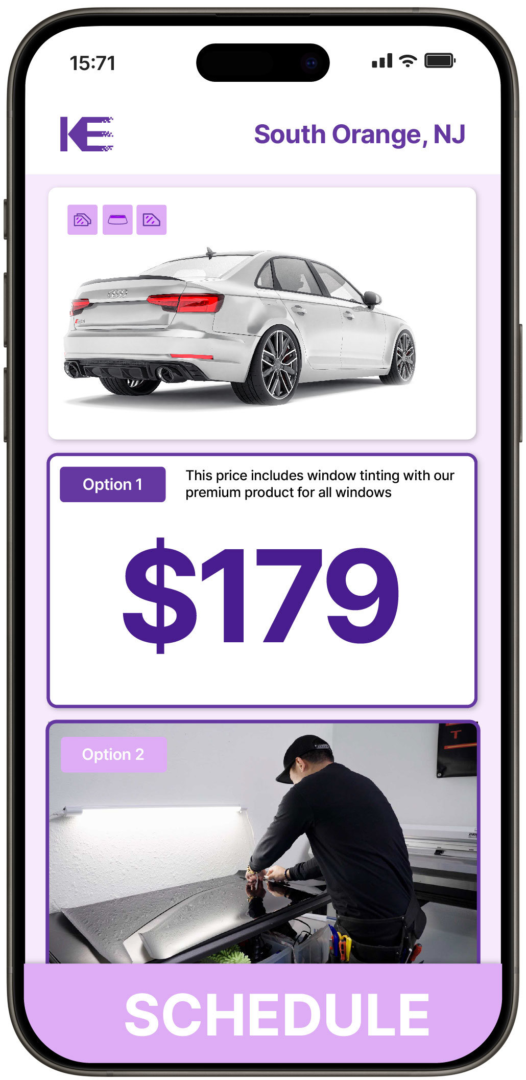 View Reasonable Car Window Tinting Rates in South Orange, New Jersey