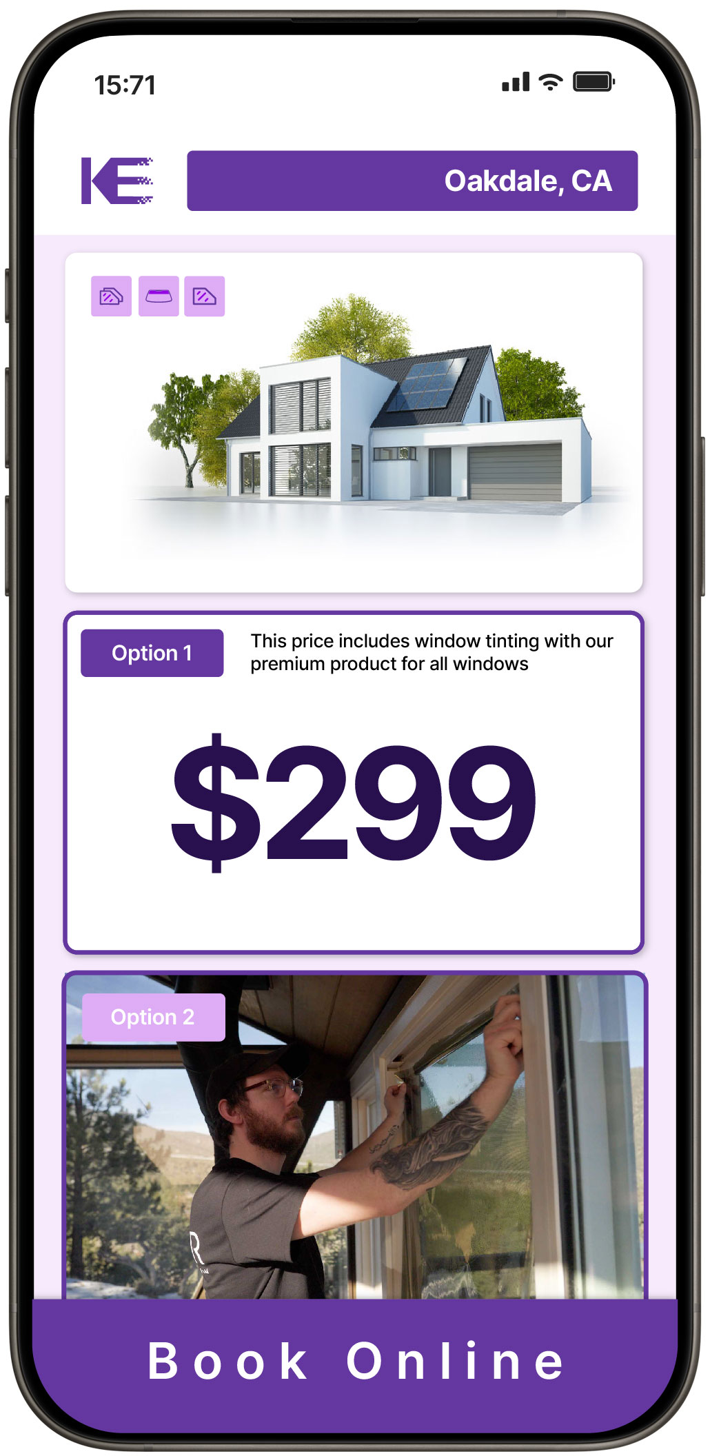 View Affordable Home Window Tinting Costs in Oakdale, California