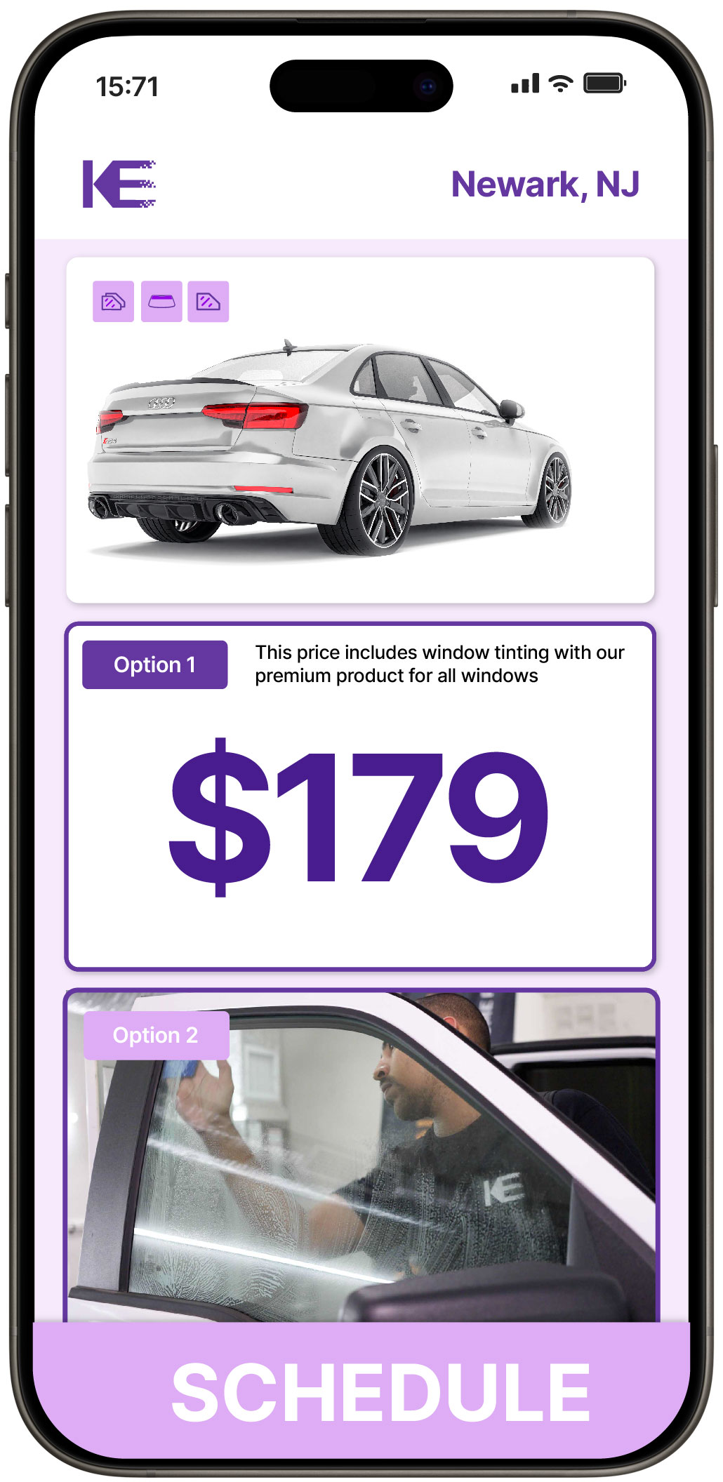 View Affordable Car Window Tinting Rates in Newark, New Jersey