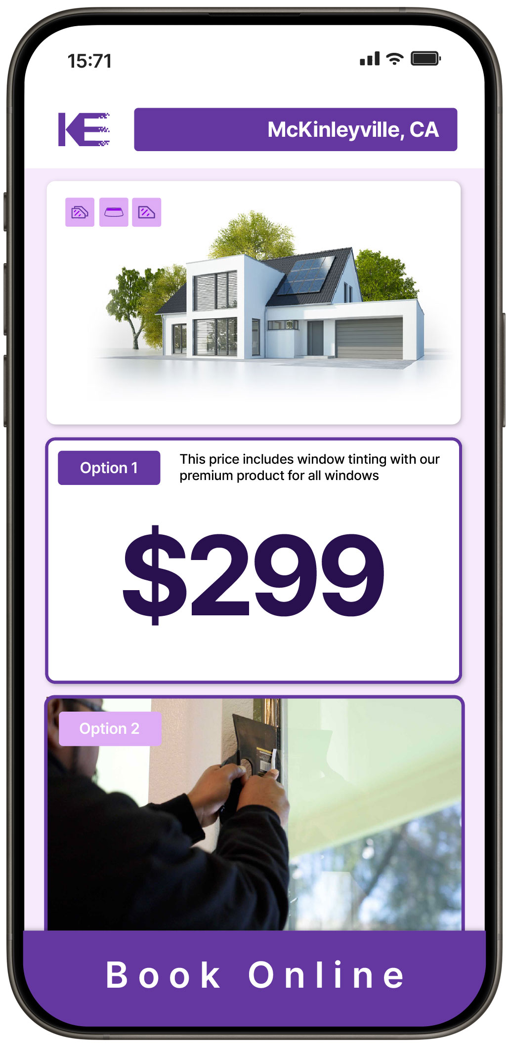 View Competitive Home Window Tinting Costs in McKinleyville, California