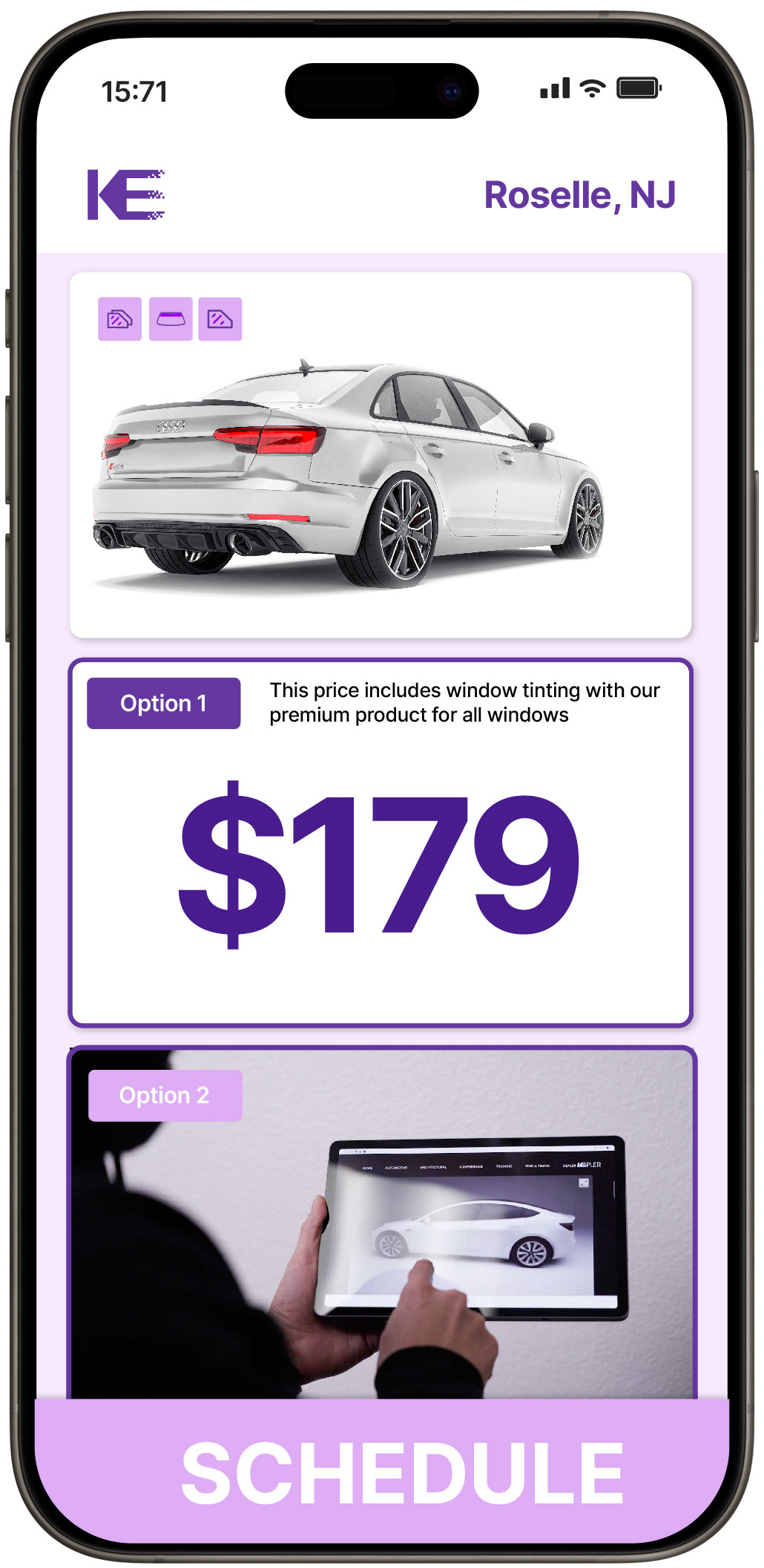 View Affordable Car Window Tinting Rates in Roselle, New Jersey
