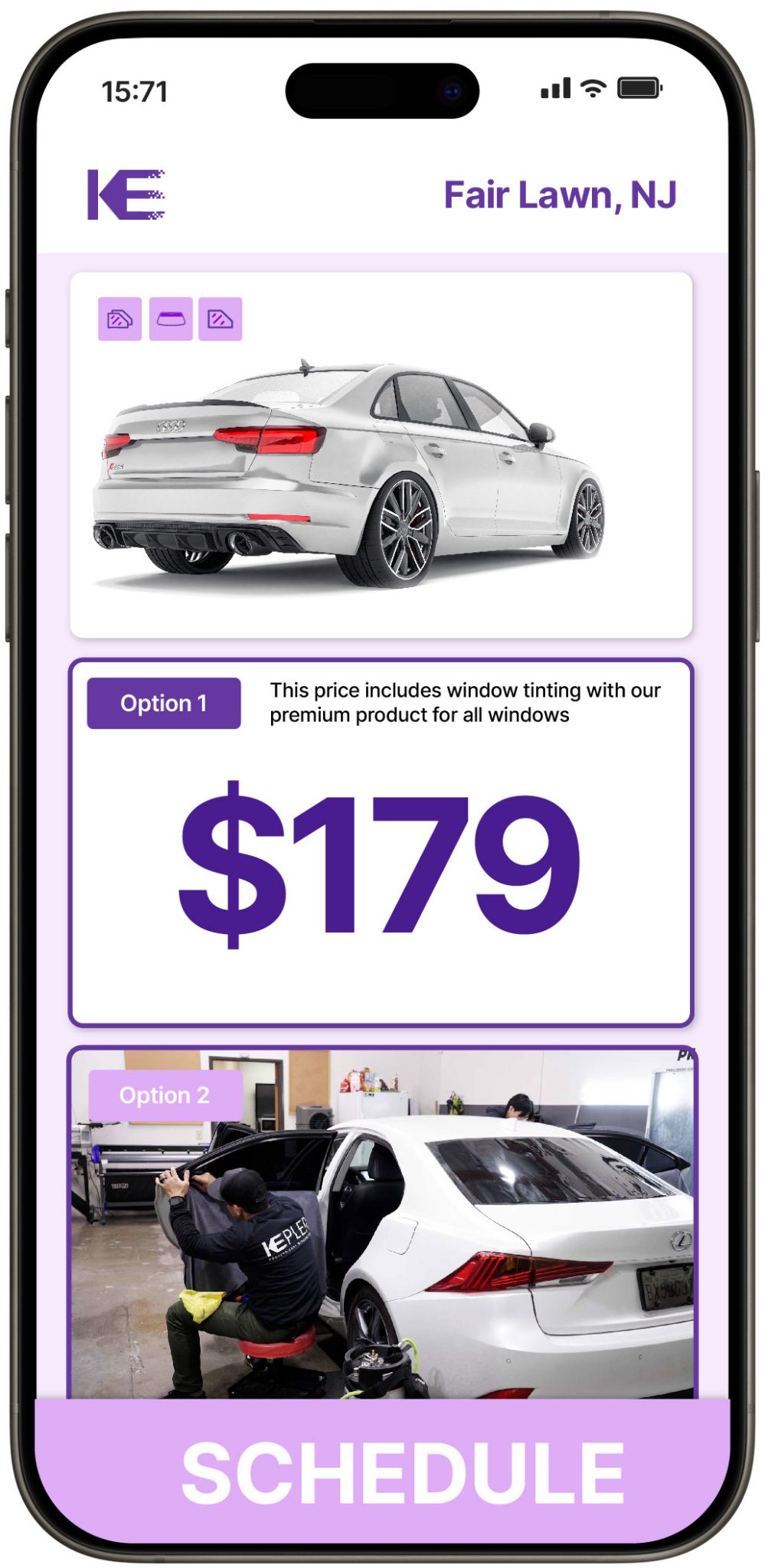 View Reasonable Car Window Tinting Costs in Fair Lawn, New Jersey