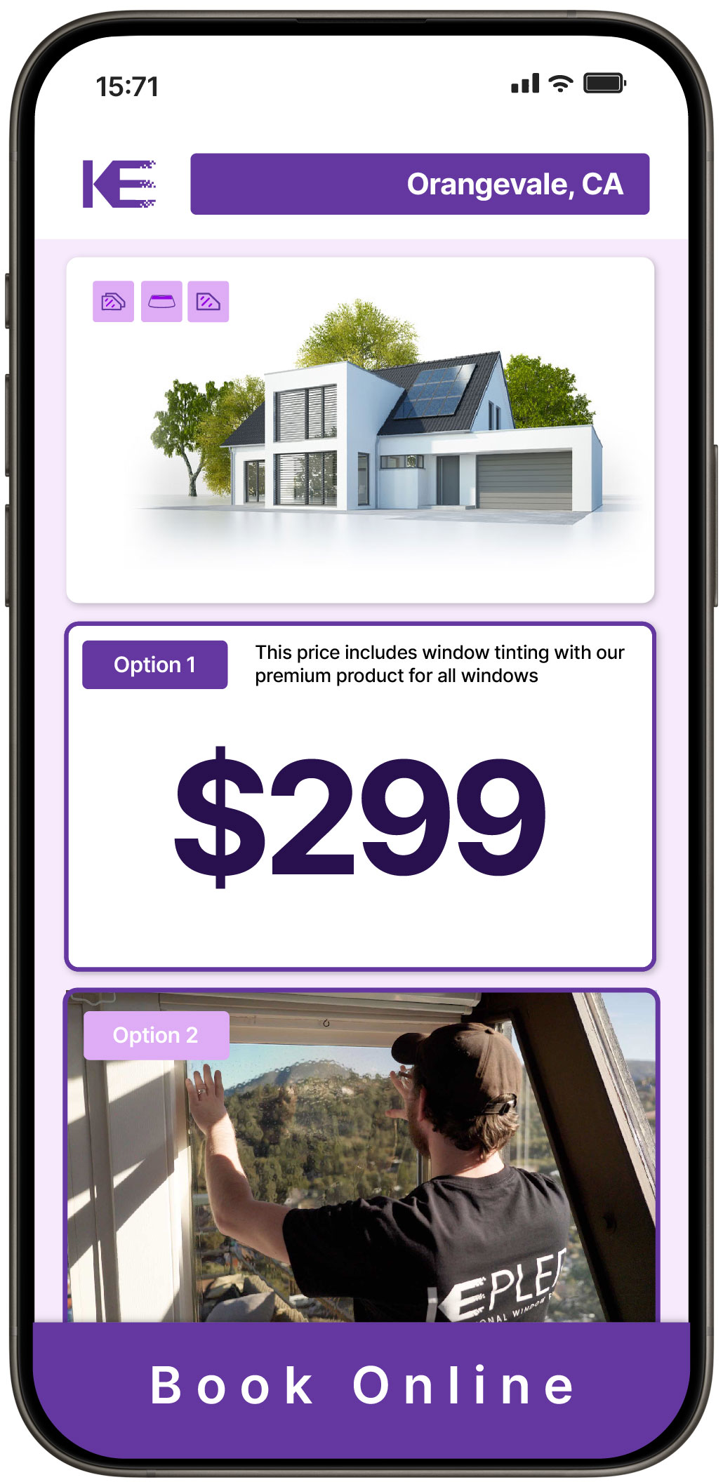 View Competitive Home Window Tinting Prices in Orangevale, California
