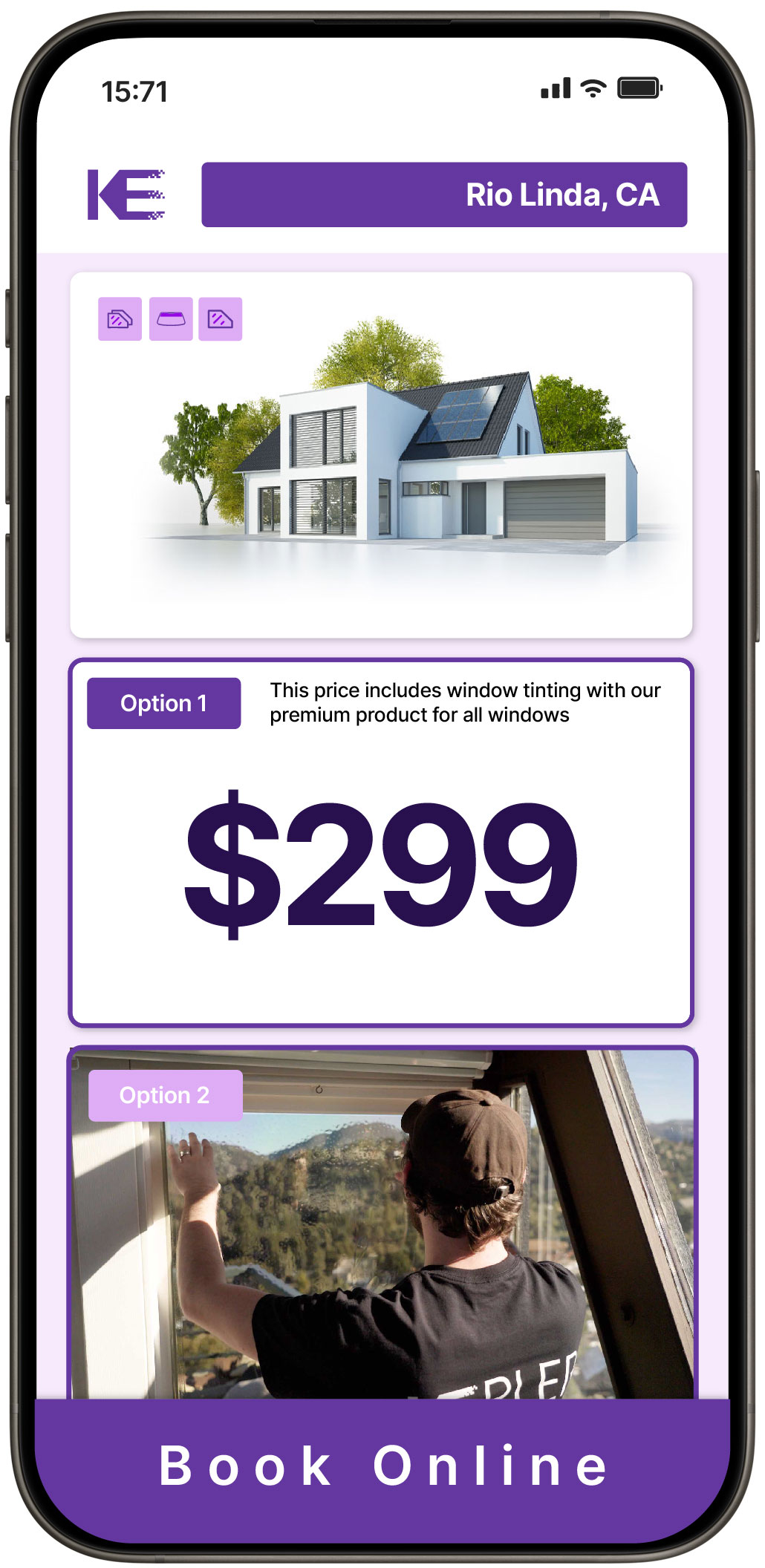 View Competitive Home Window Tinting Rates in Rio Linda, California