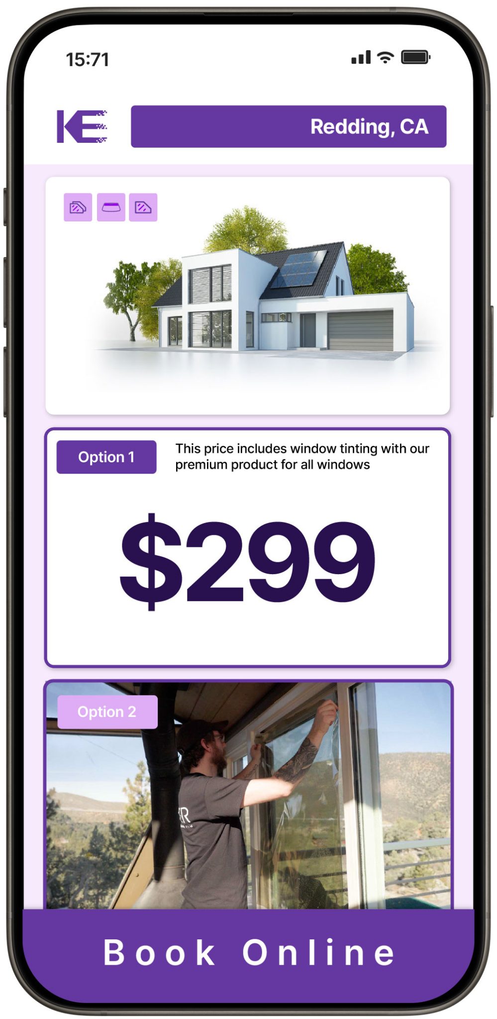 View Affordable Home Window Tinting Prices in Redding, California
