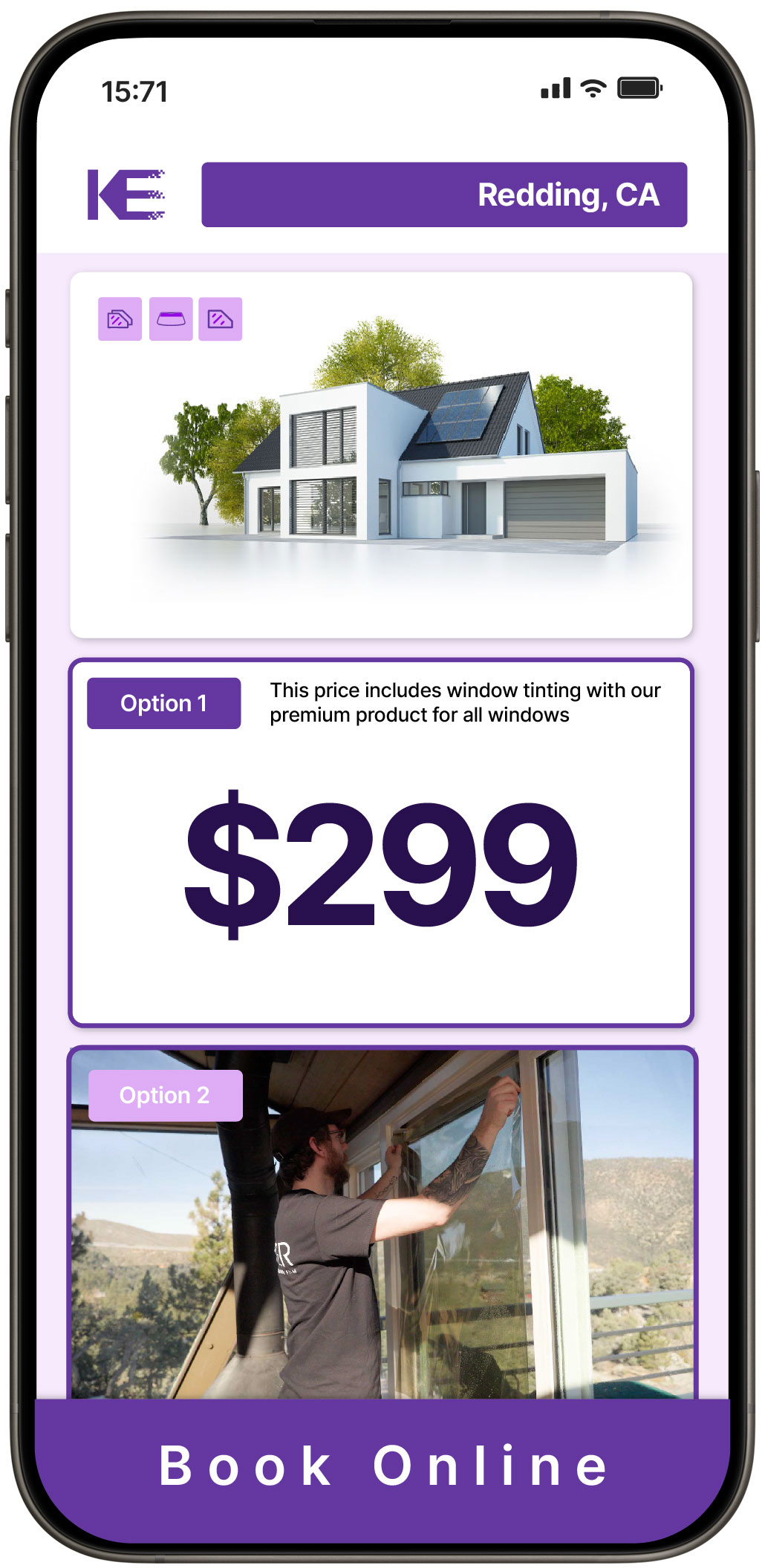 View Affordable Home Window Tinting Prices in Redding, California