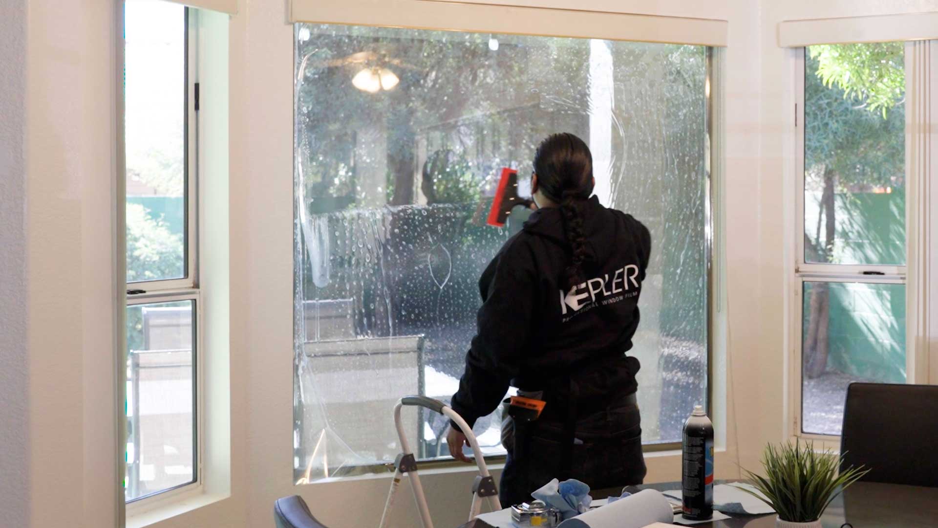 Skilled House Glass Film Installation in Redding