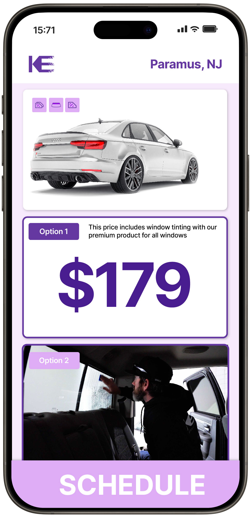 View Competitive Car Window Tinting Costs in Paramus, New Jersey