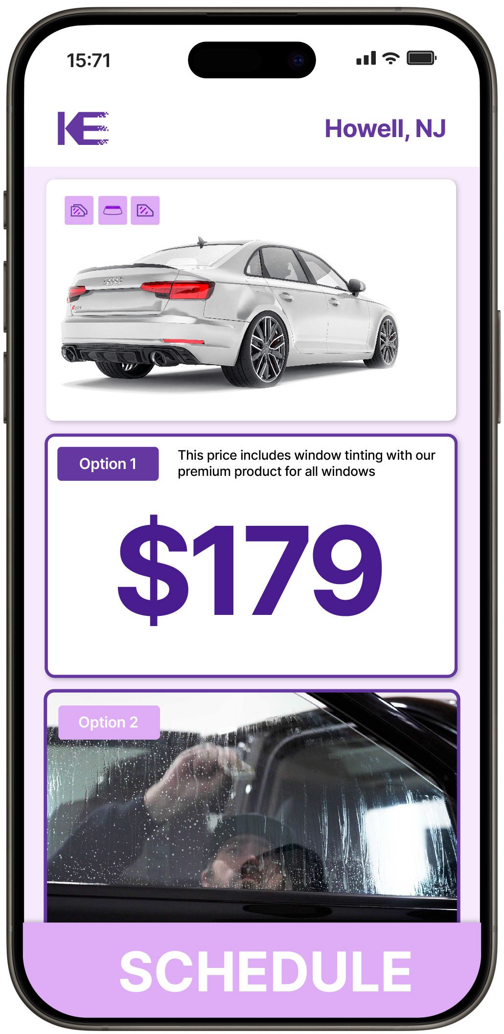 View Reasonable Car Window Tinting Rates in Howell, New Jersey
