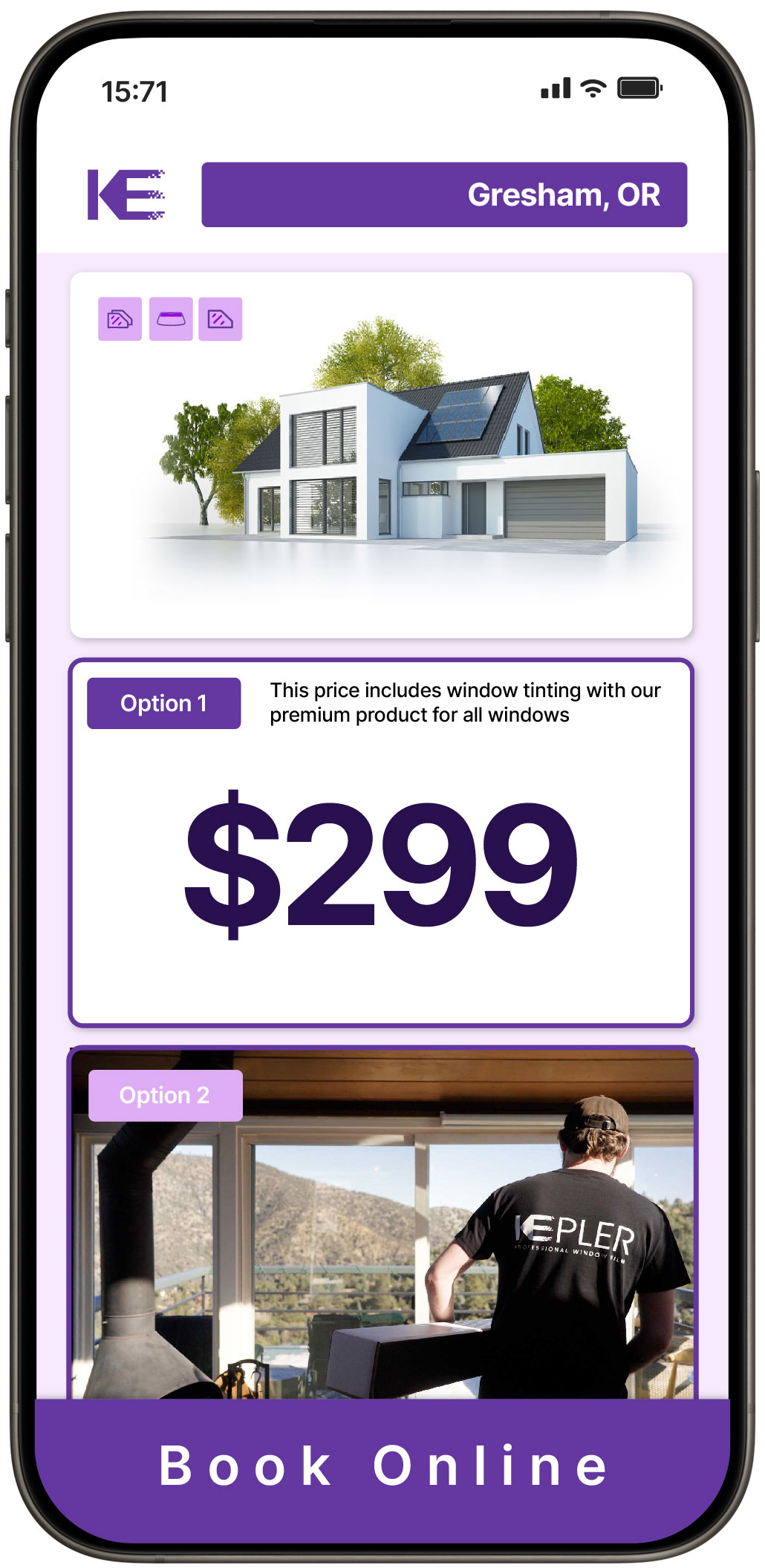 View Reasonable Home Window Tinting Costs in Gresham, Oregon