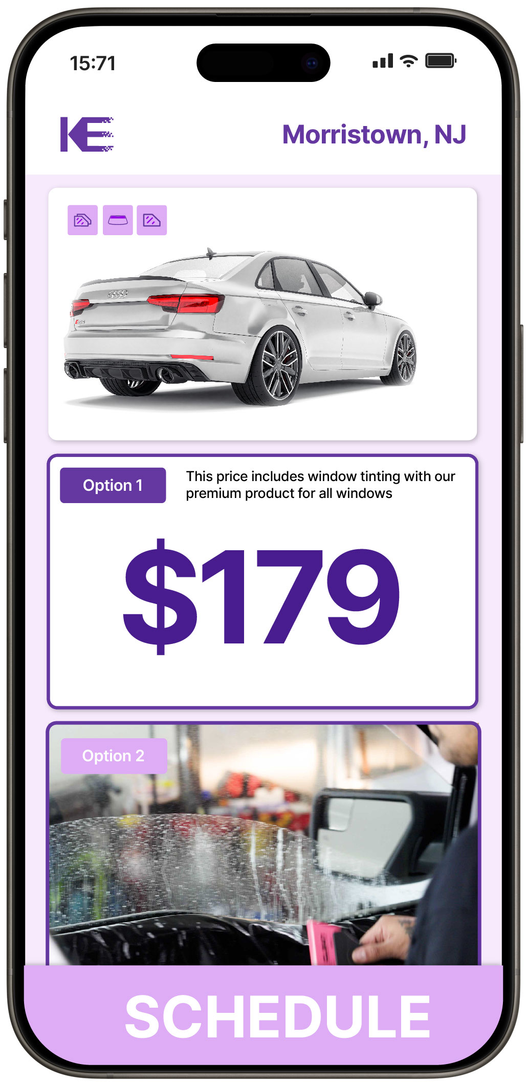 View Reasonable Car Window Tinting Costs in Morristown, New Jersey