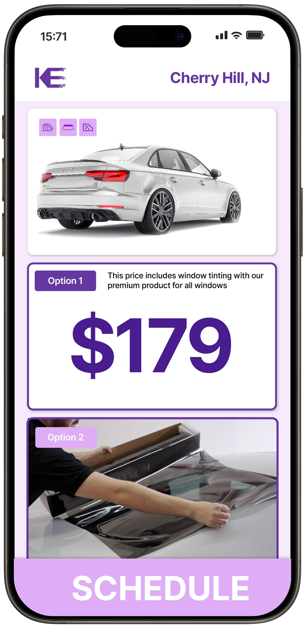 View Reasonable Car Window Tinting Costs in Cherry Hill, New Jersey