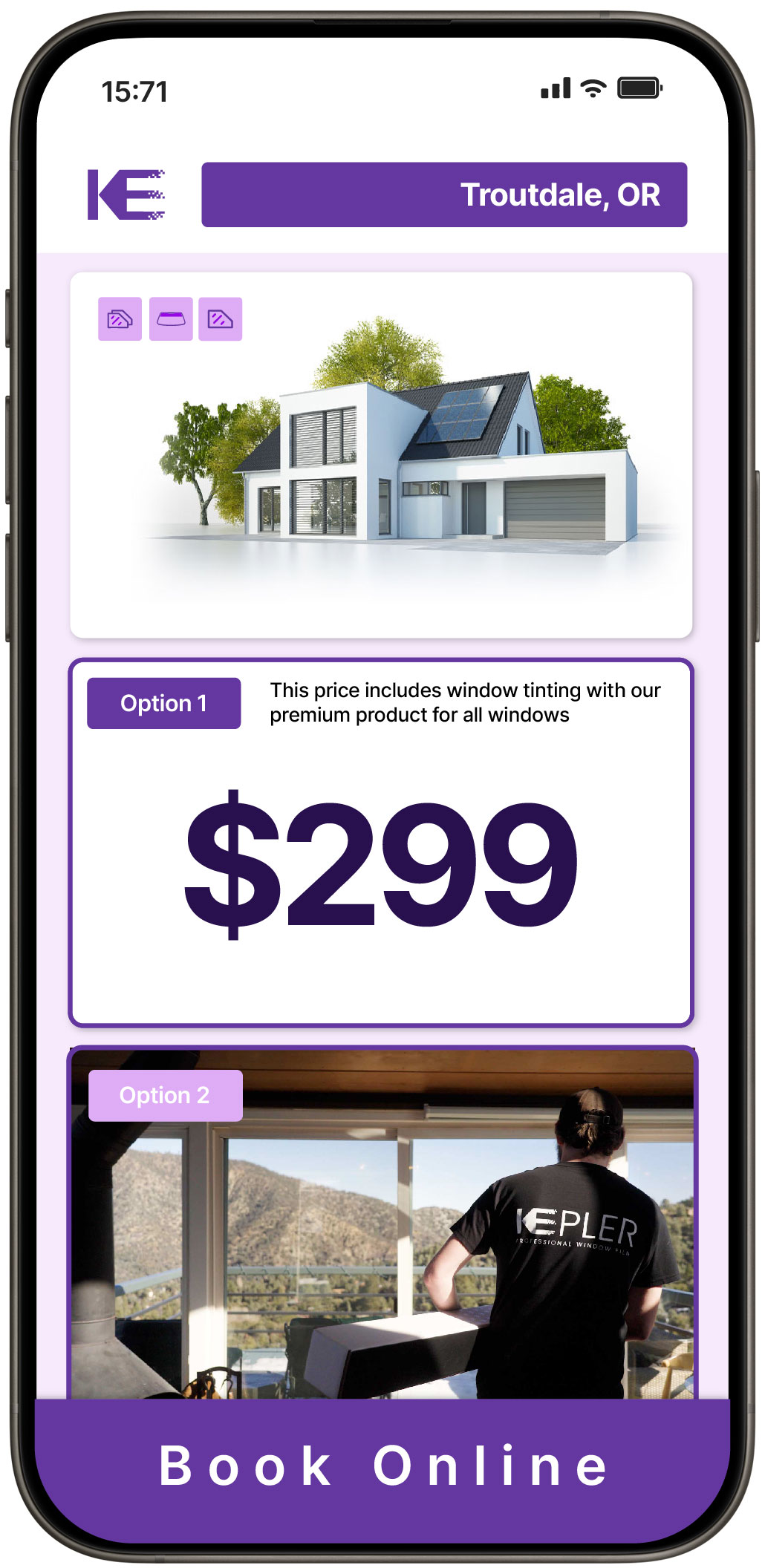 View Reasonable Home Window Tinting Costs in Troutdale, Oregon