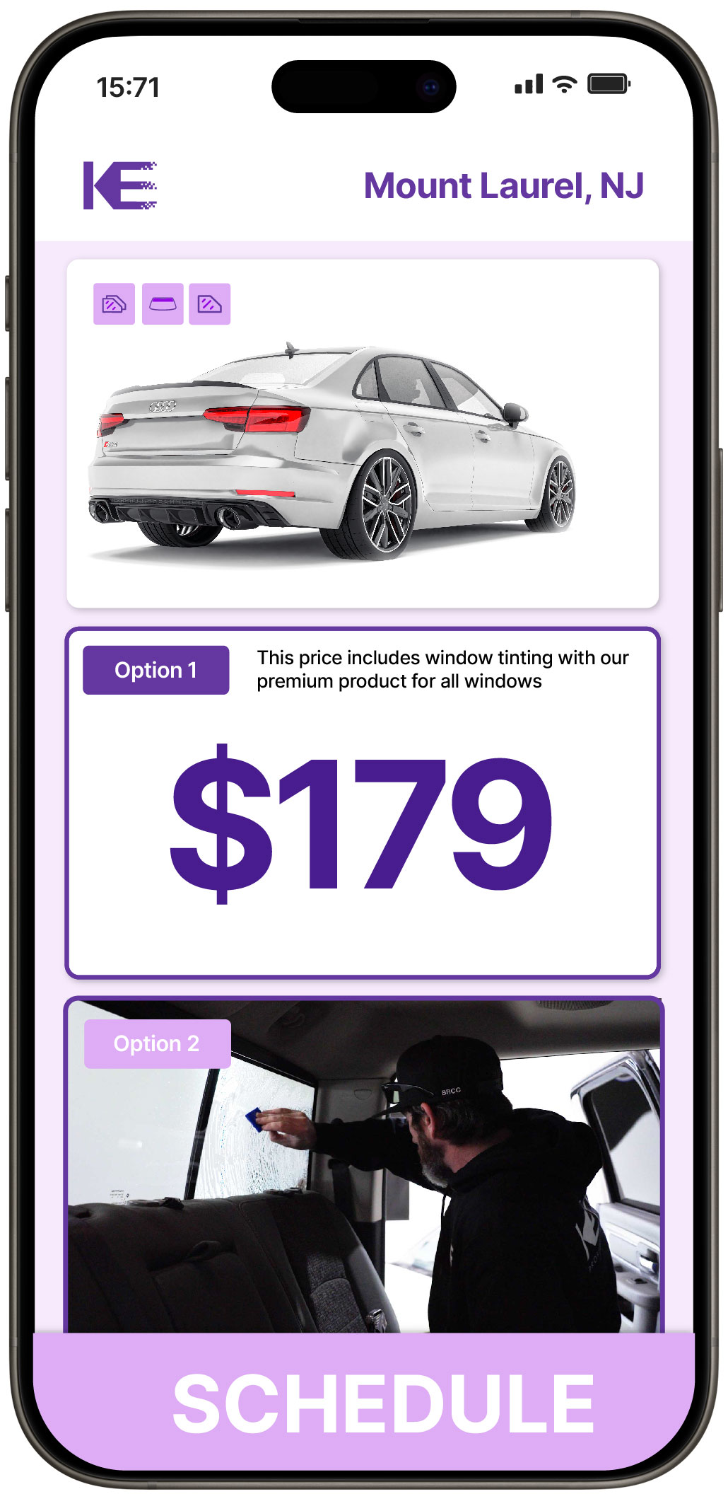 View Affordable Car Window Tinting Prices in Mount Laurel, New Jersey
