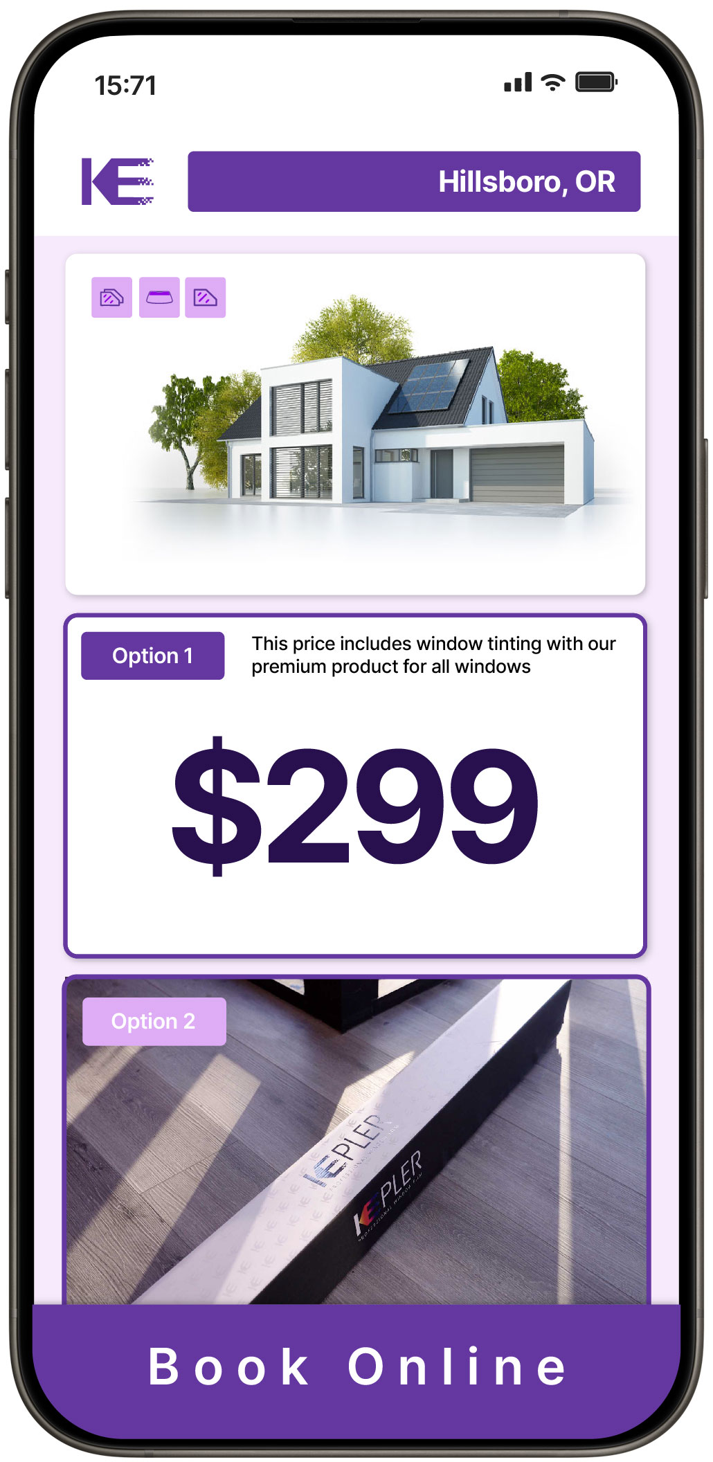 View Affordable Home Window Tinting Prices in Hillsboro, Oregon