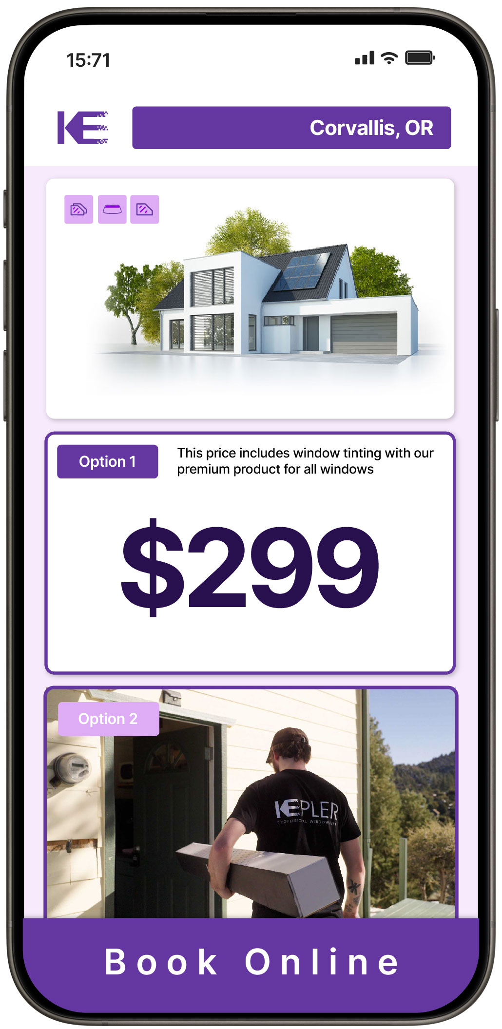 View Affordable Home Window Tinting Rates in Corvallis, Oregon