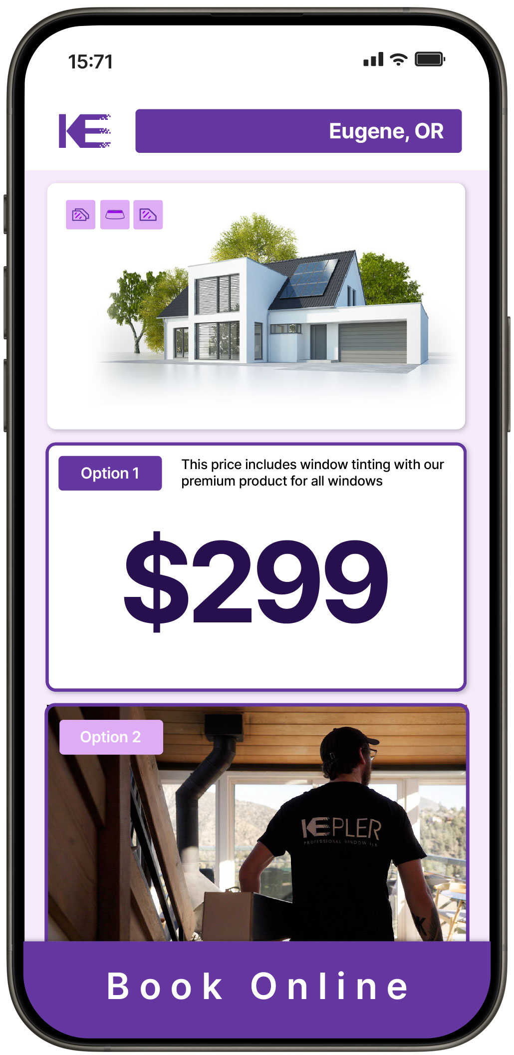 View Affordable Home Window Tinting Prices in Eugene, Oregon