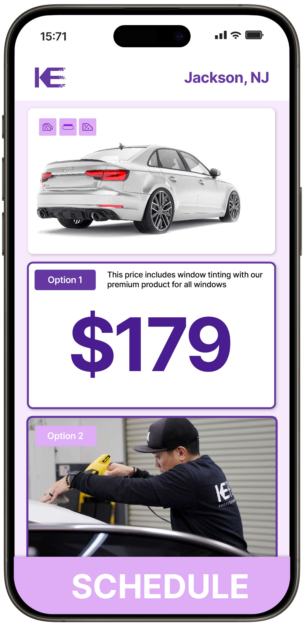 View Affordable Car Window Tinting Prices in Jackson, New Jersey