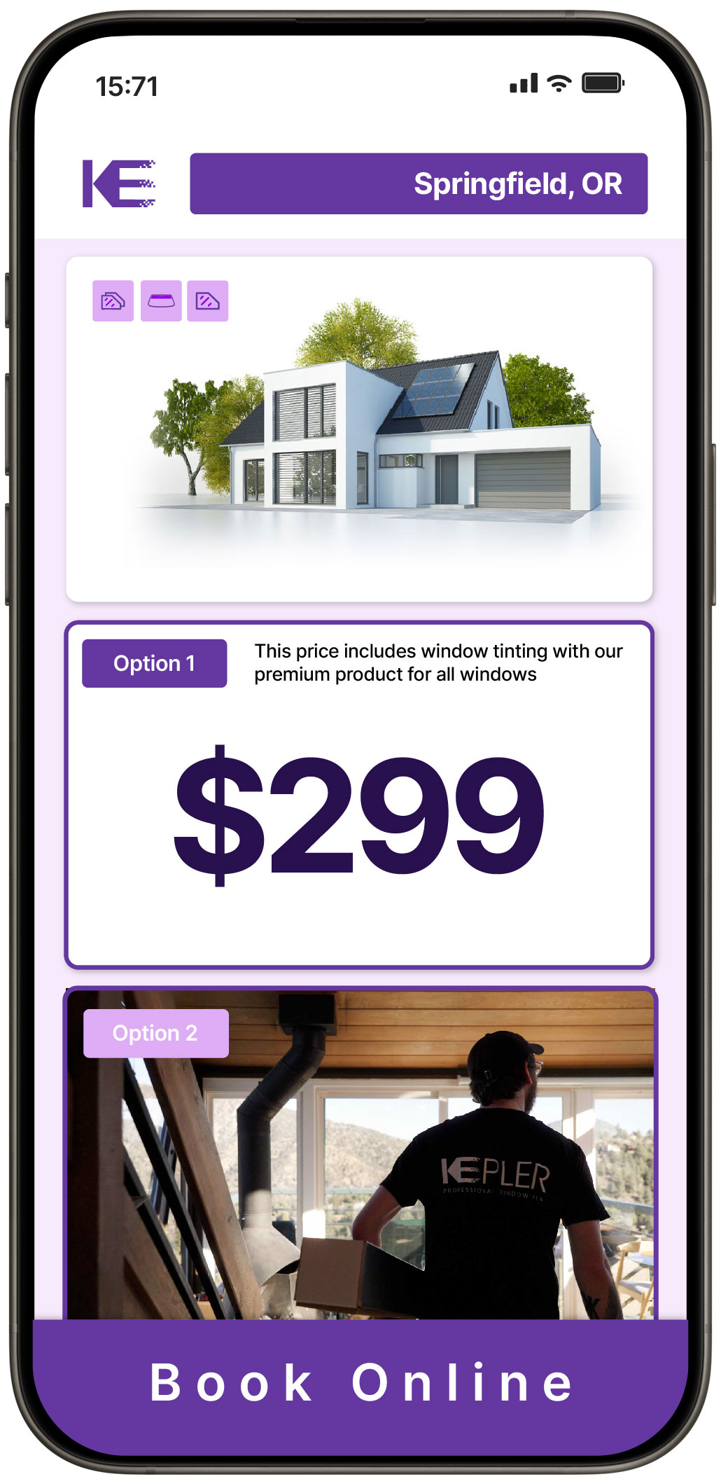 View Reasonable Home Window Tinting Rates in Springfield, Oregon