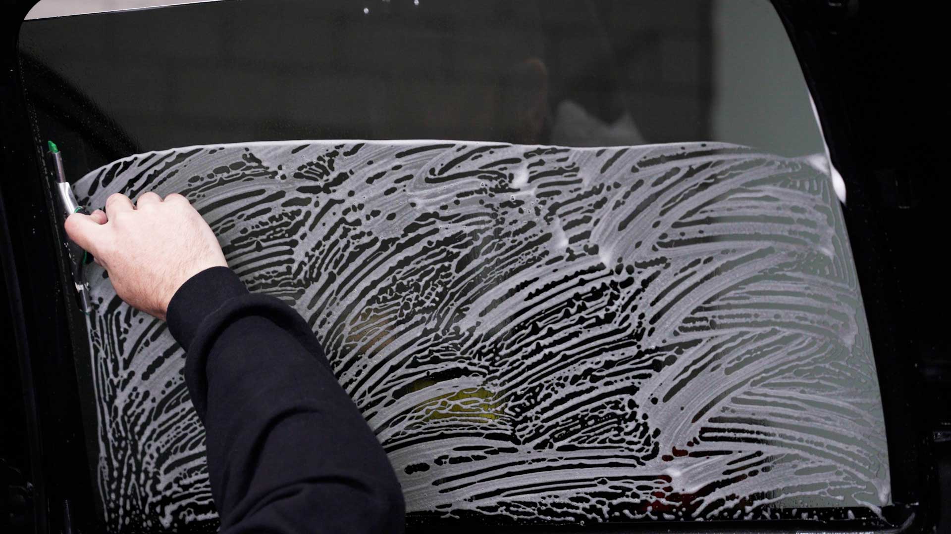 Expert Car Glass Tinting preparation in Jackson
