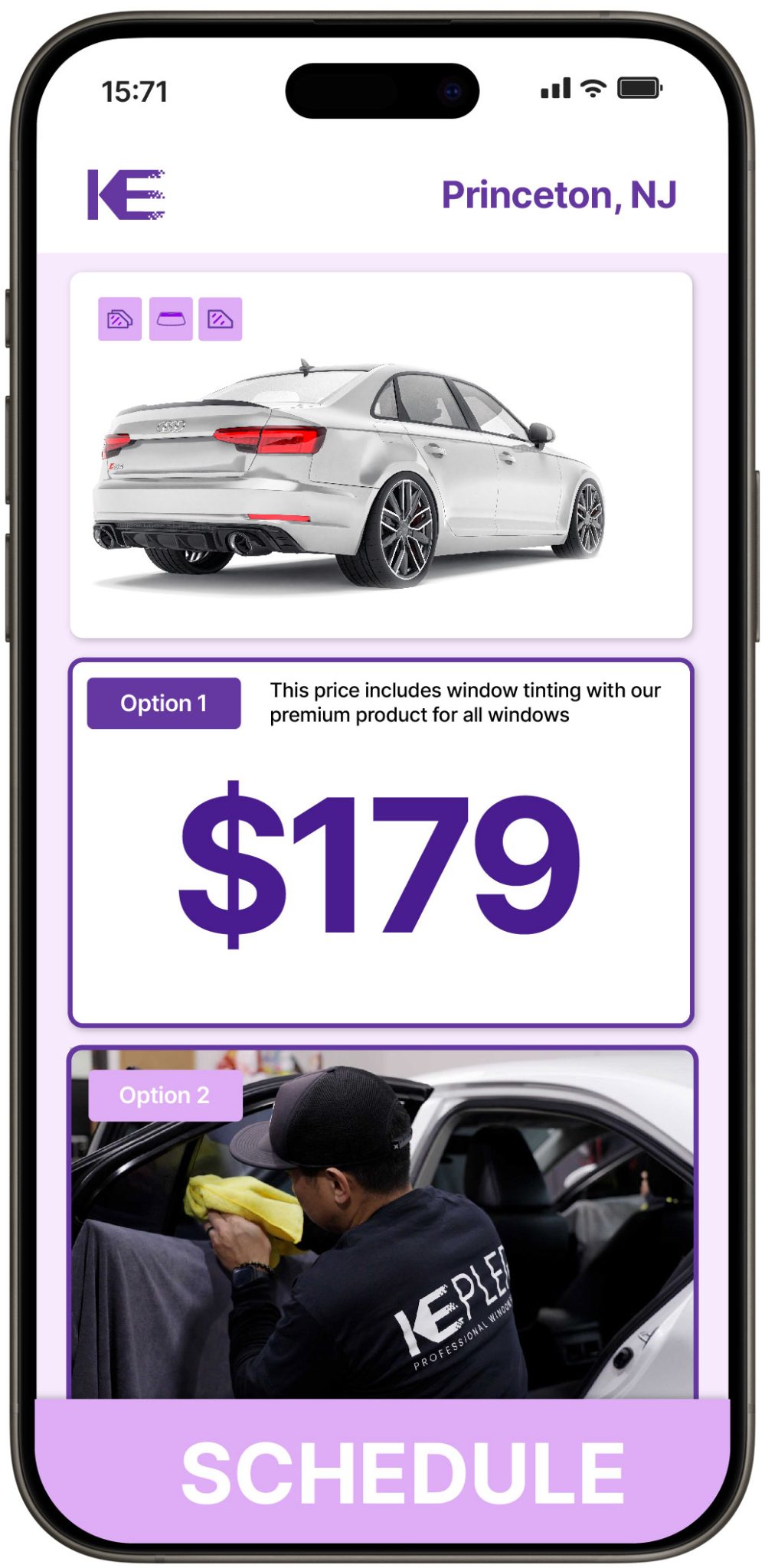 View Reasonable Car Window Tinting Prices in Princeton, New Jersey