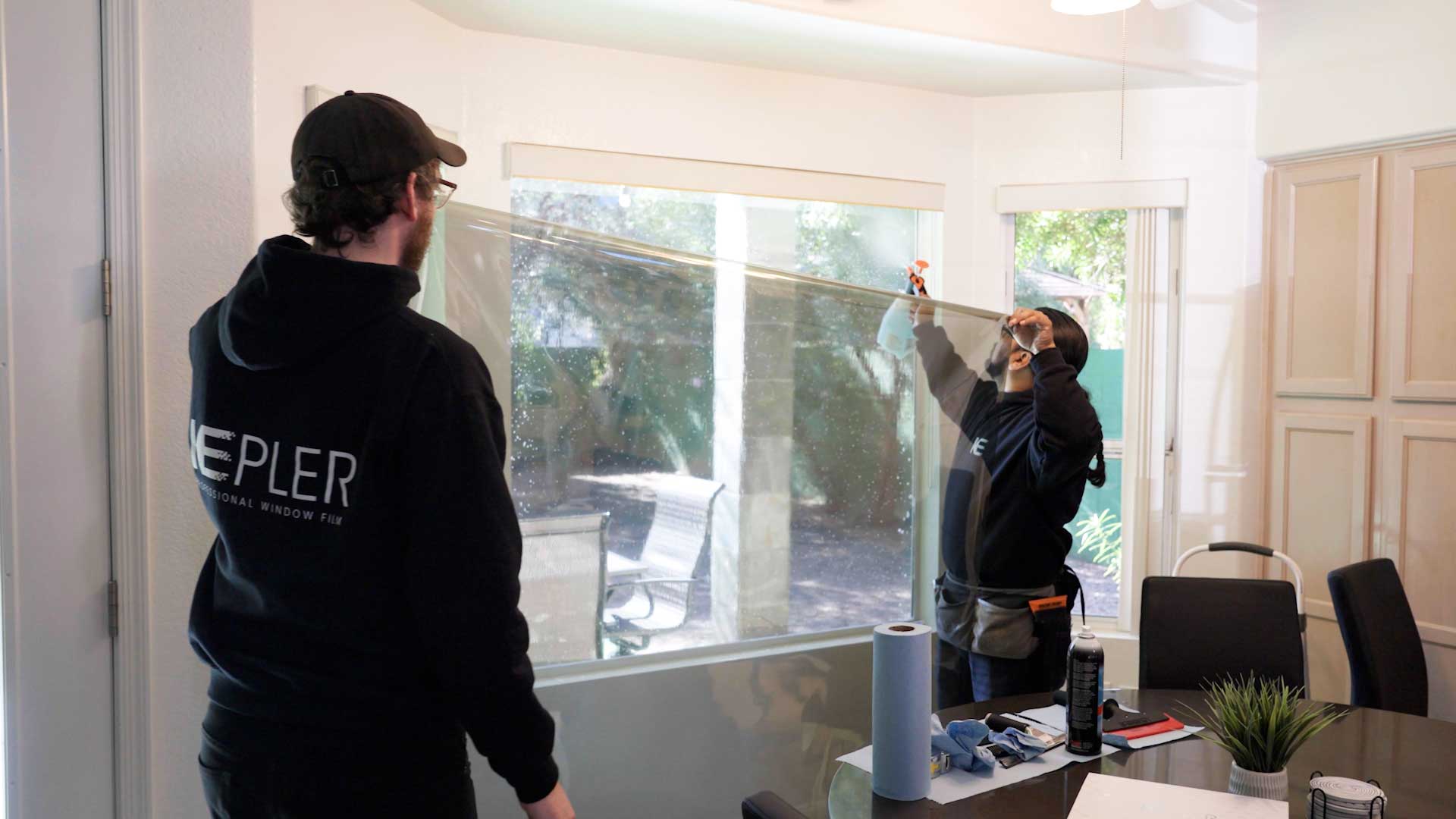 Skilled Home Glass Film Preparation in Kirkland