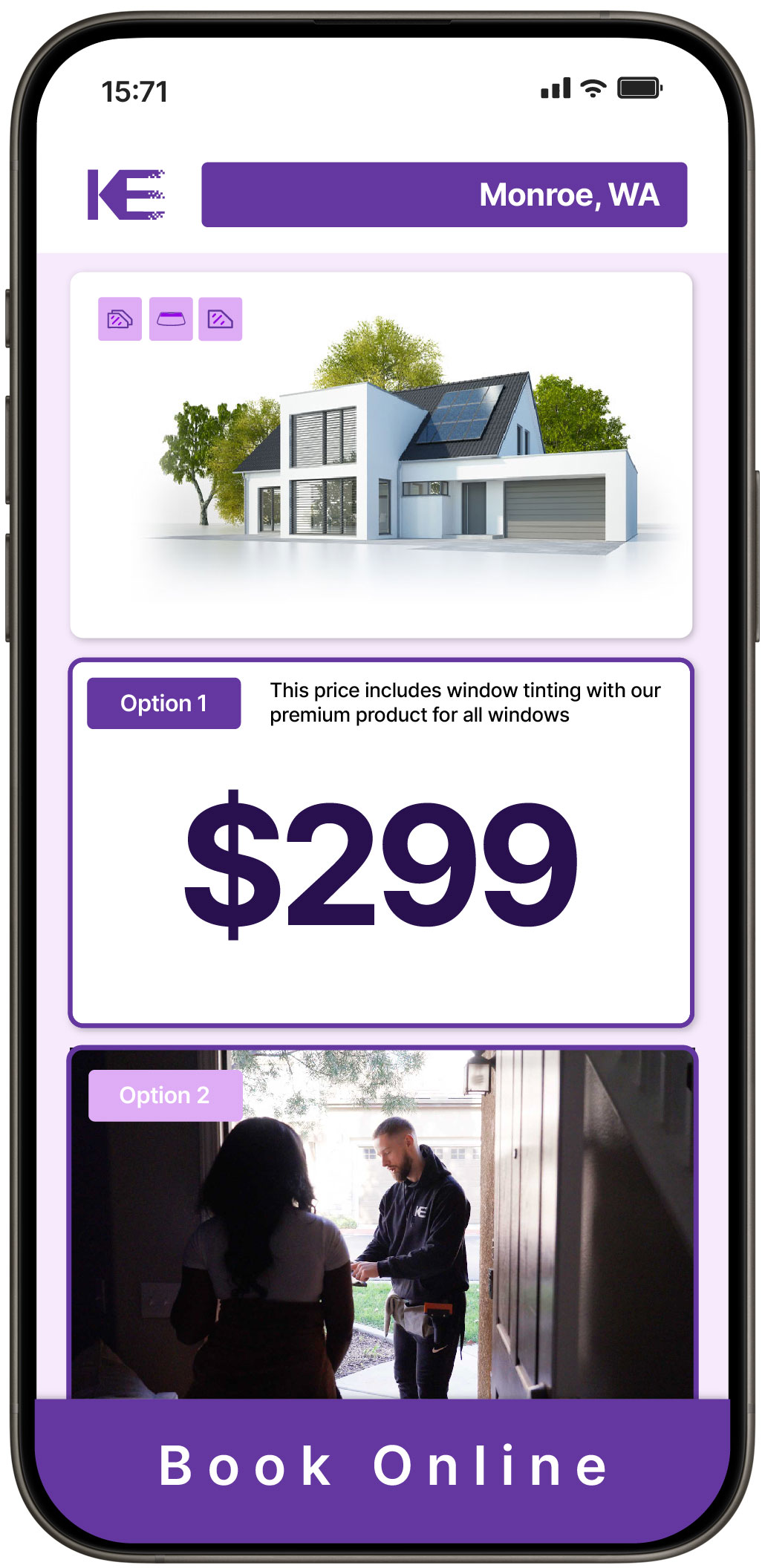 View Competitive Home Window Tinting Prices in Monroe, Washington
