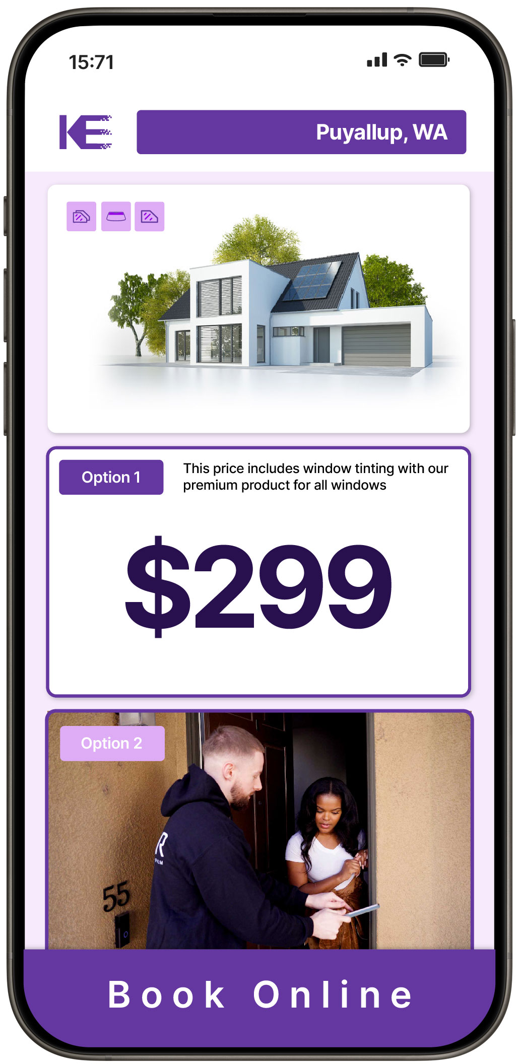 View Reasonable Home Window Tinting Costs in Puyallup, Washington