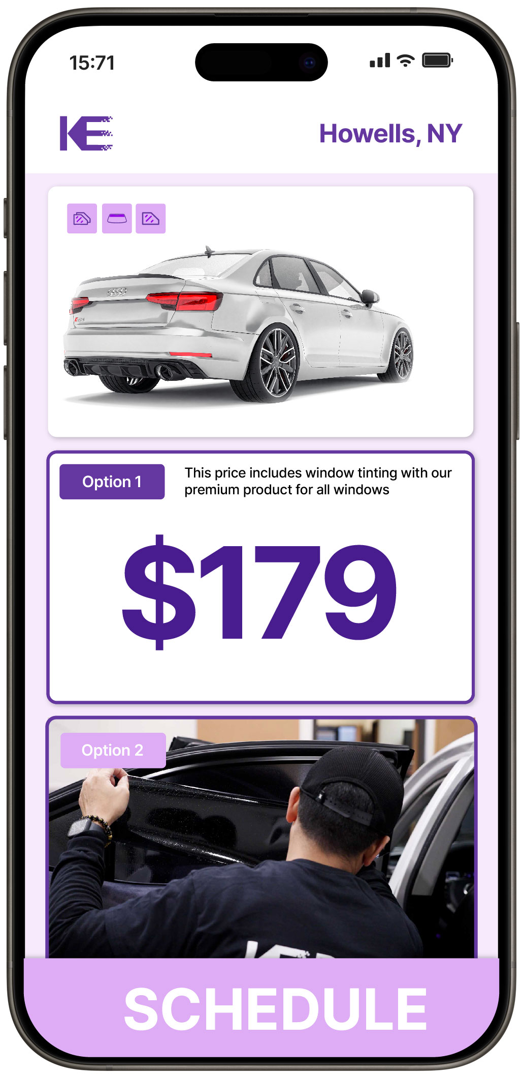 View Competitive Car Window Tinting Costs in Howells, New York