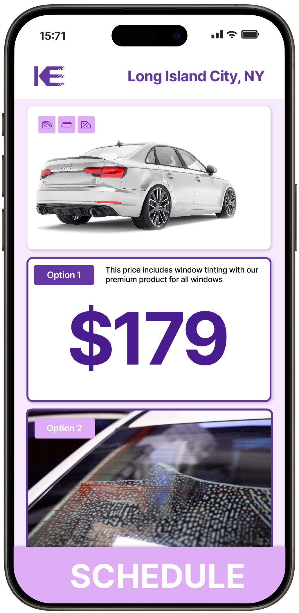 View Competitive Car Window Tinting Prices in Long Island City, New York