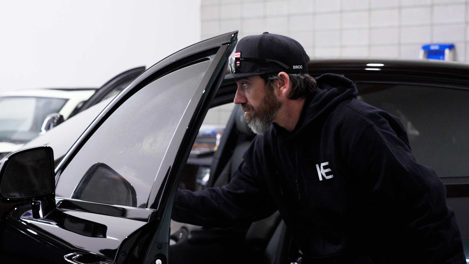 Skilled Automotive Window Tint preparation in Brooklyn