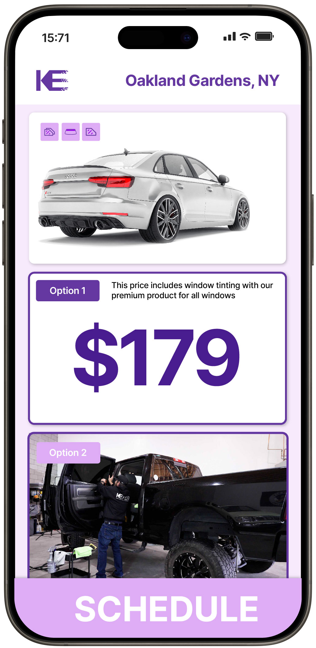 View Reasonable Car Window Tinting Costs in Oakland Gardens, New York