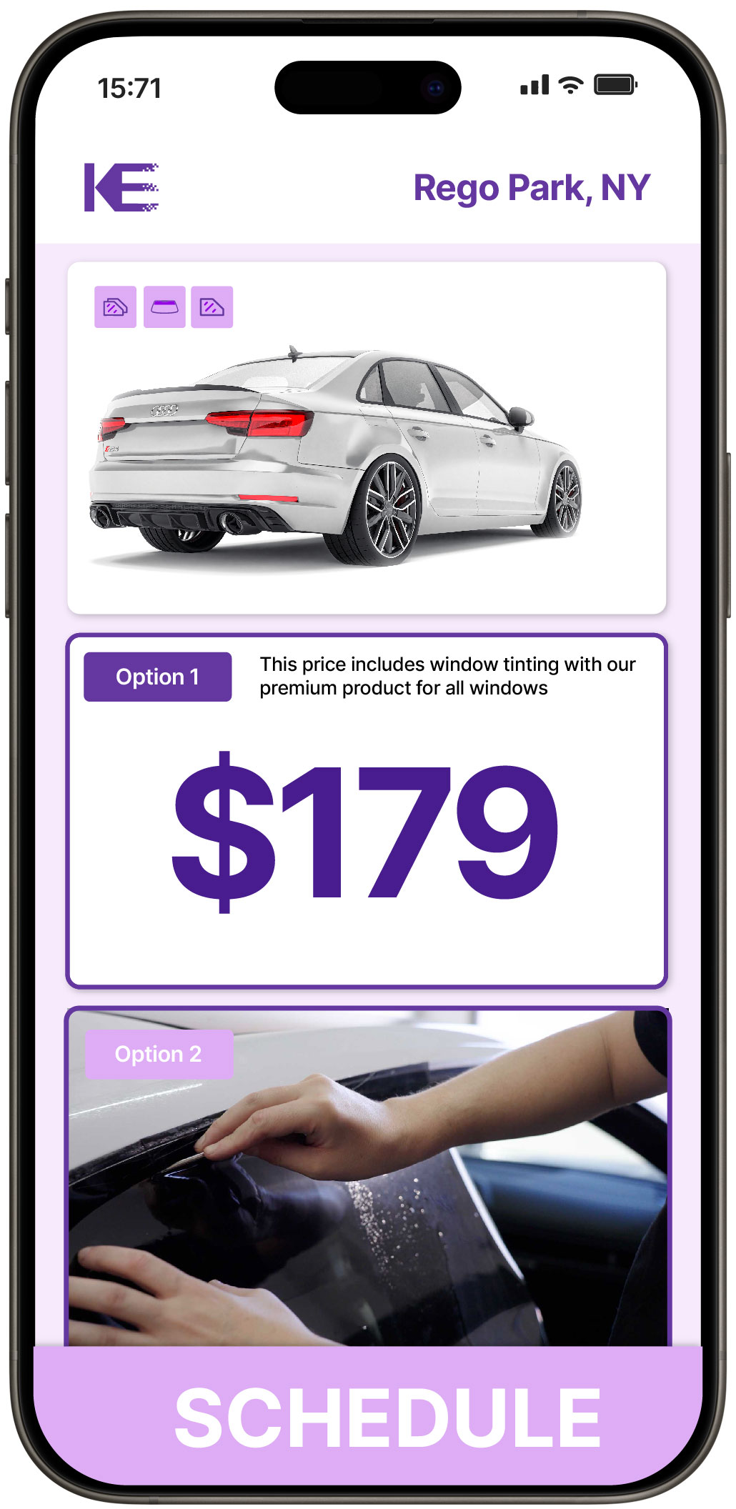 View Reasonable Car Window Tinting Costs in Rego Park, New York