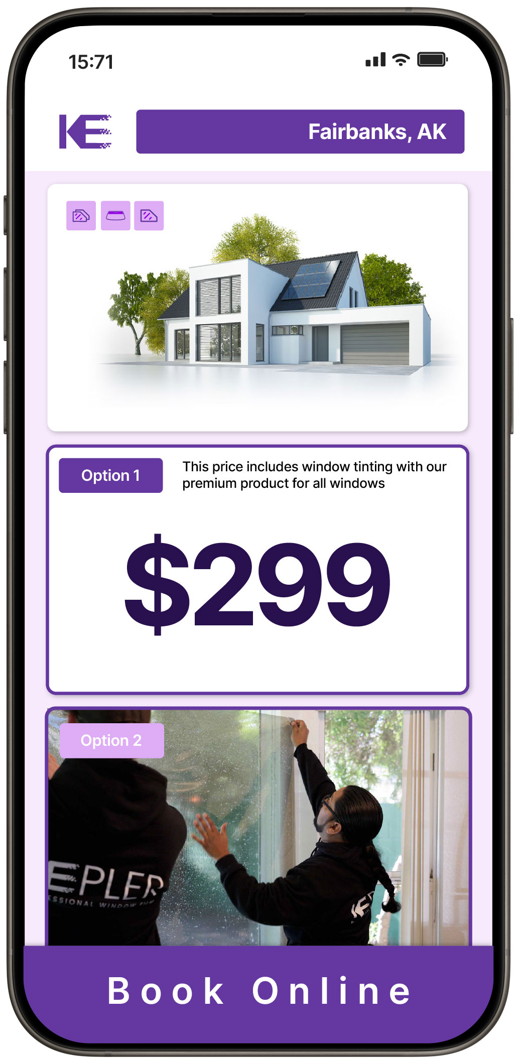View Competitive Home Window Tinting Rates in Fairbanks, Alaska