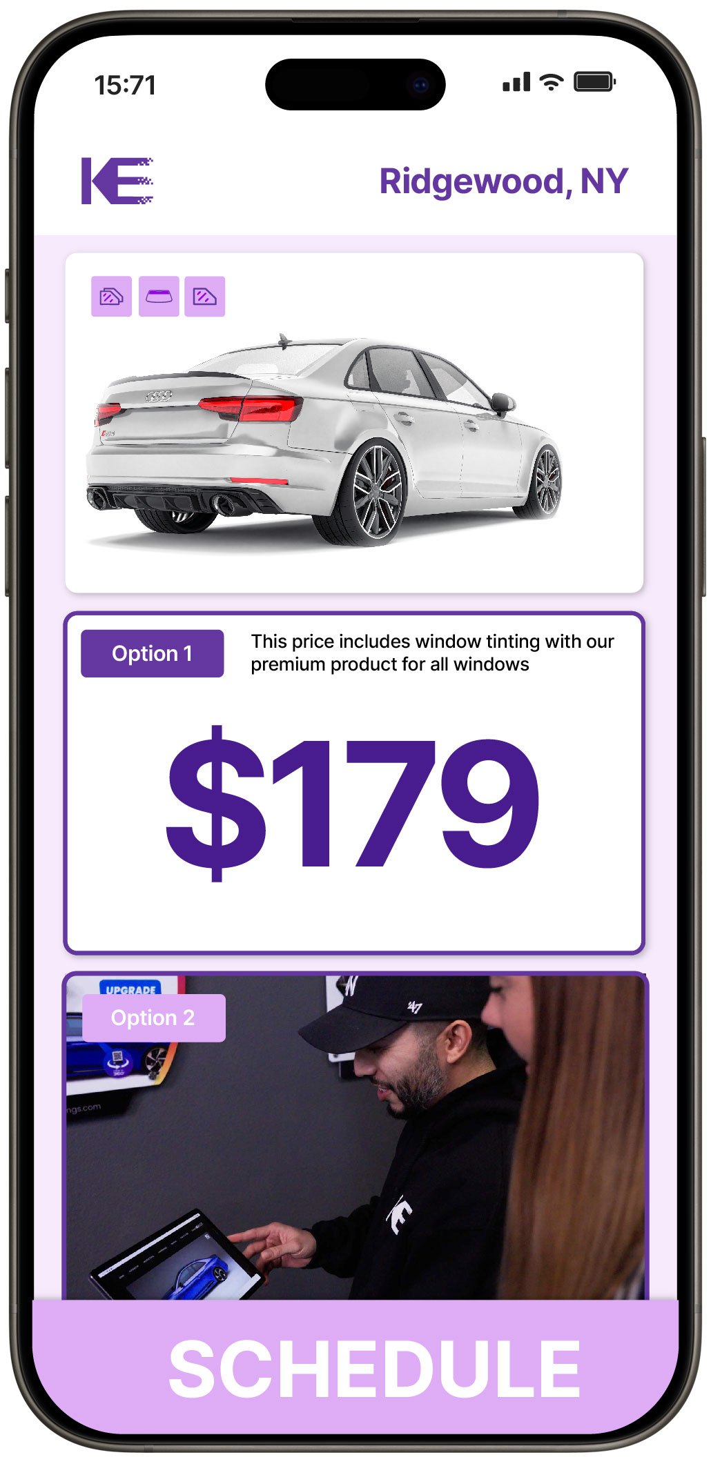 View Competitive Car Window Tinting Prices in Ridgewood, New York