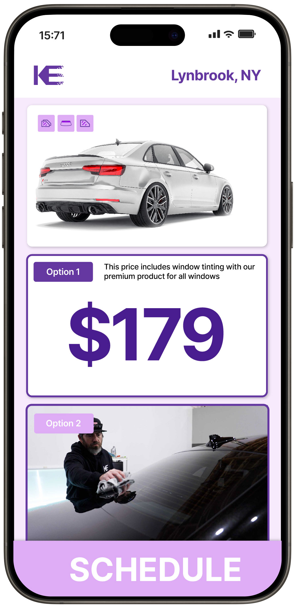 View Affordable Car Window Tinting Rates in Lynbrook, New York