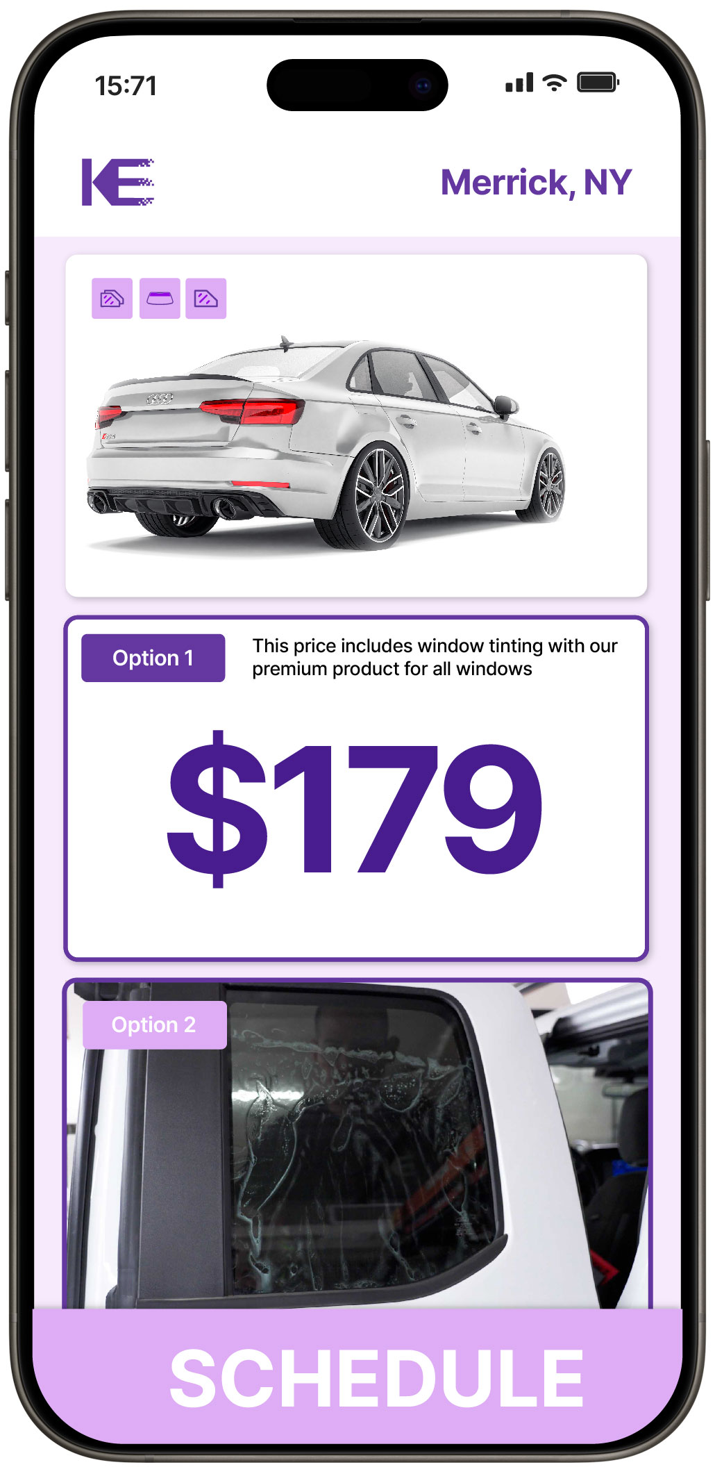 View Competitive Car Window Tinting Costs in Merrick, New York