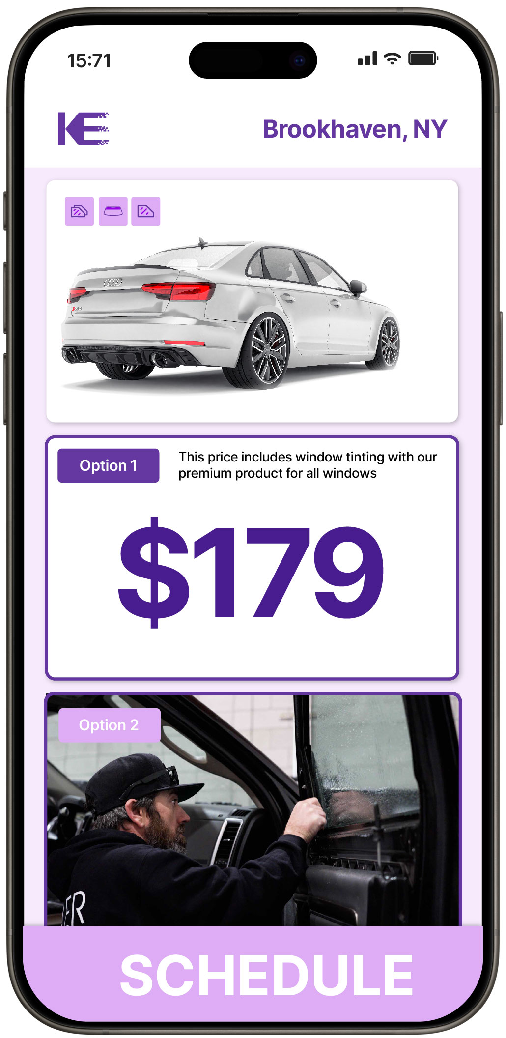 View Reasonable Car Window Tinting Rates in Brookhaven, New York