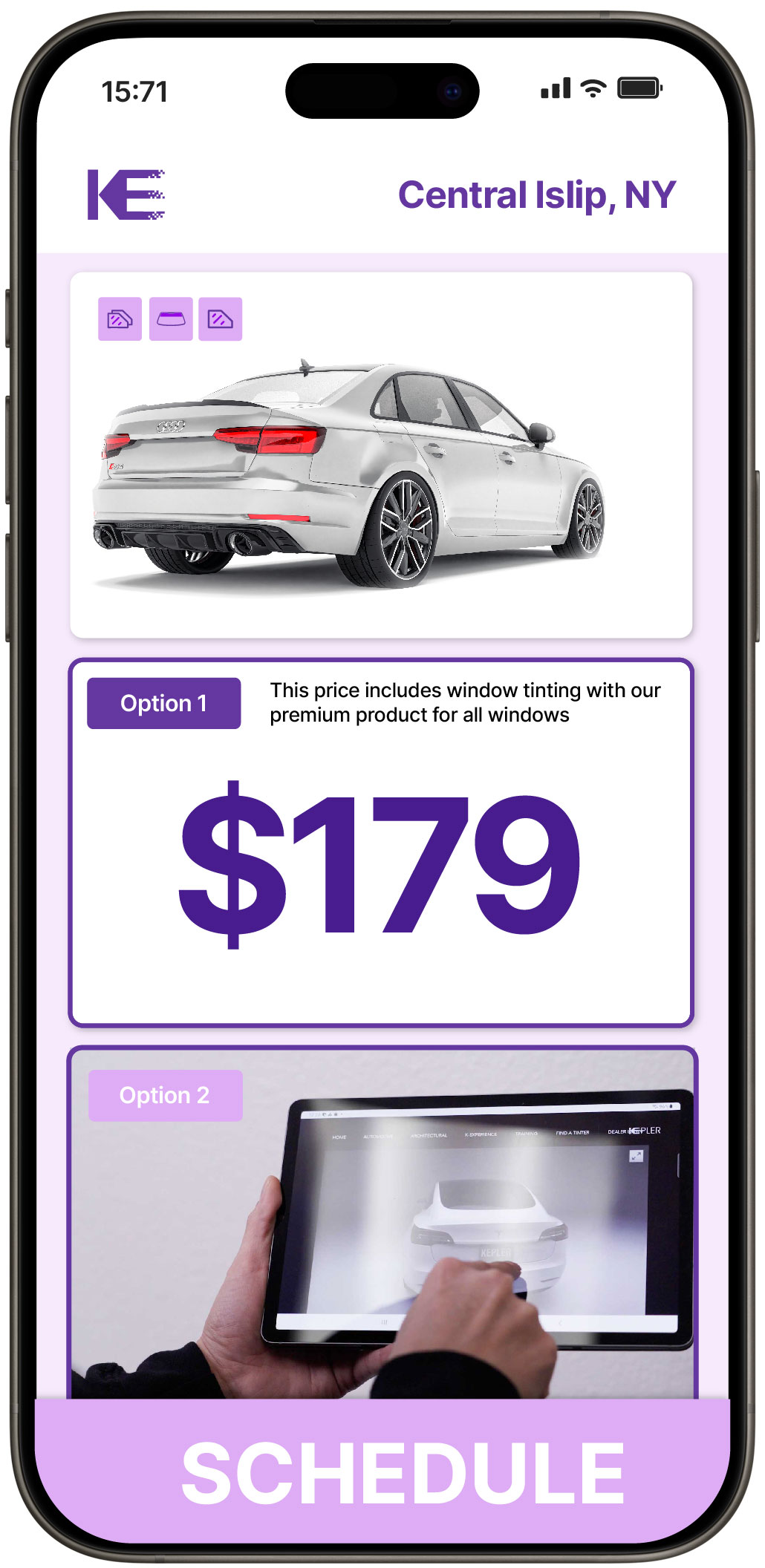 View Competitive Car Window Tinting Costs in Central Islip, New York