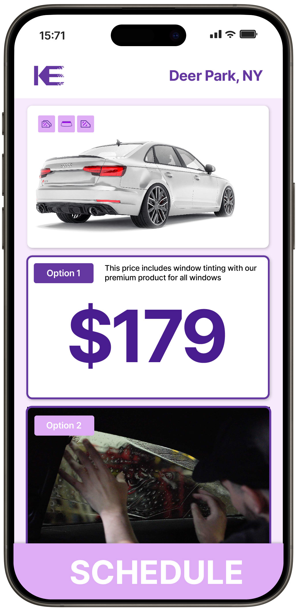 View Affordable Car Window Tinting Rates in Deer Park, New York