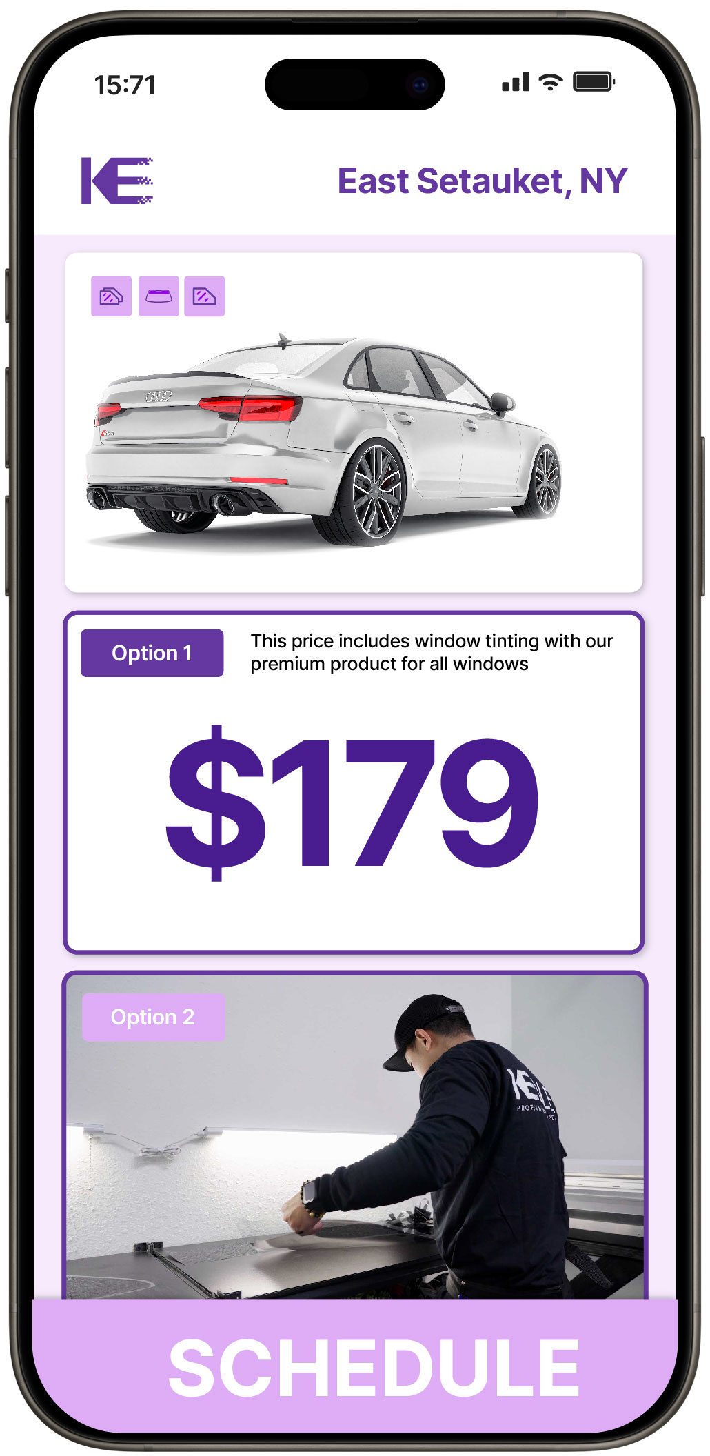 View Affordable Car Window Tinting Costs in East Setauket, New York
