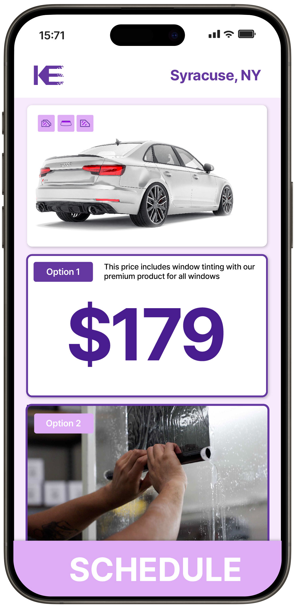 View Reasonable Car Window Tinting Rates in Syracuse, New York