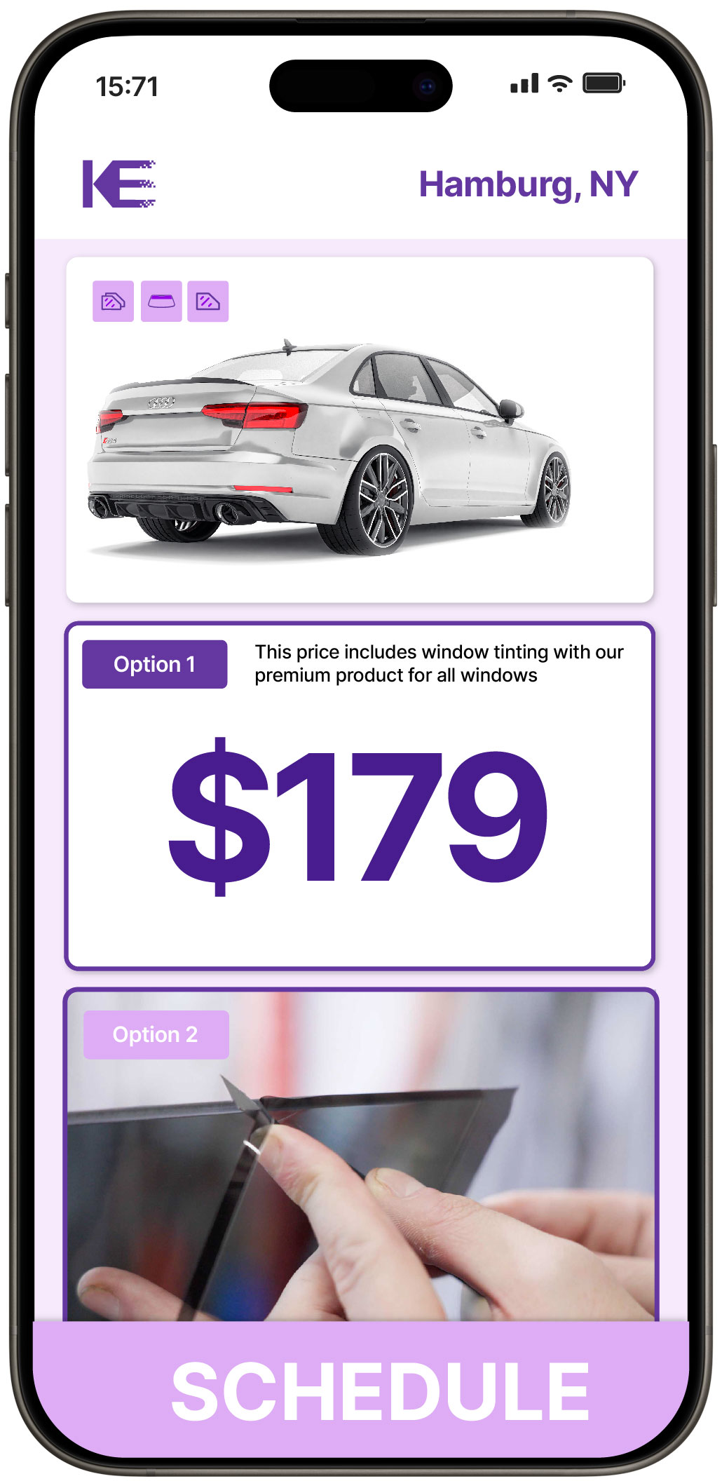 View Reasonable Car Window Tinting Costs in Hamburg, New York