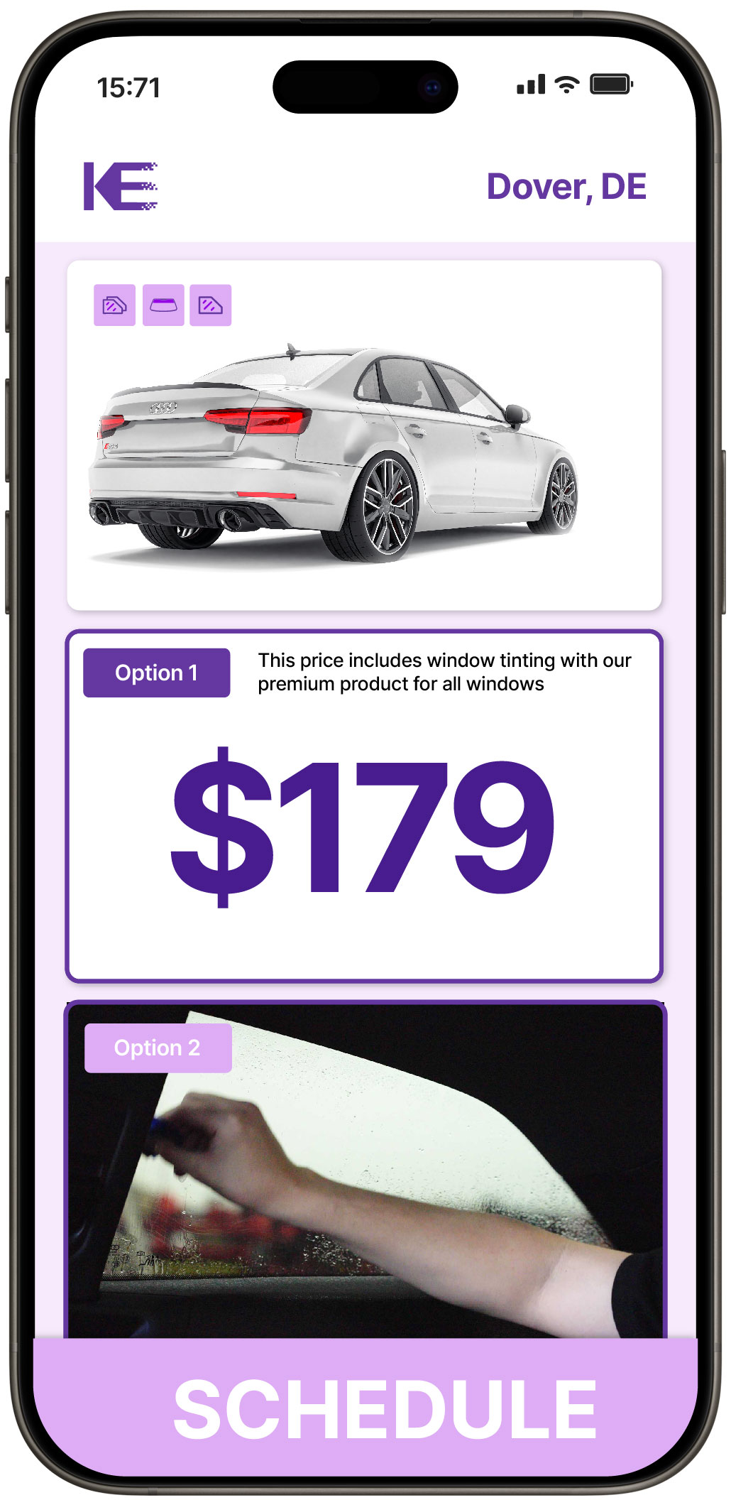 View Reasonable Car Window Tinting Costs in Dover, Delaware