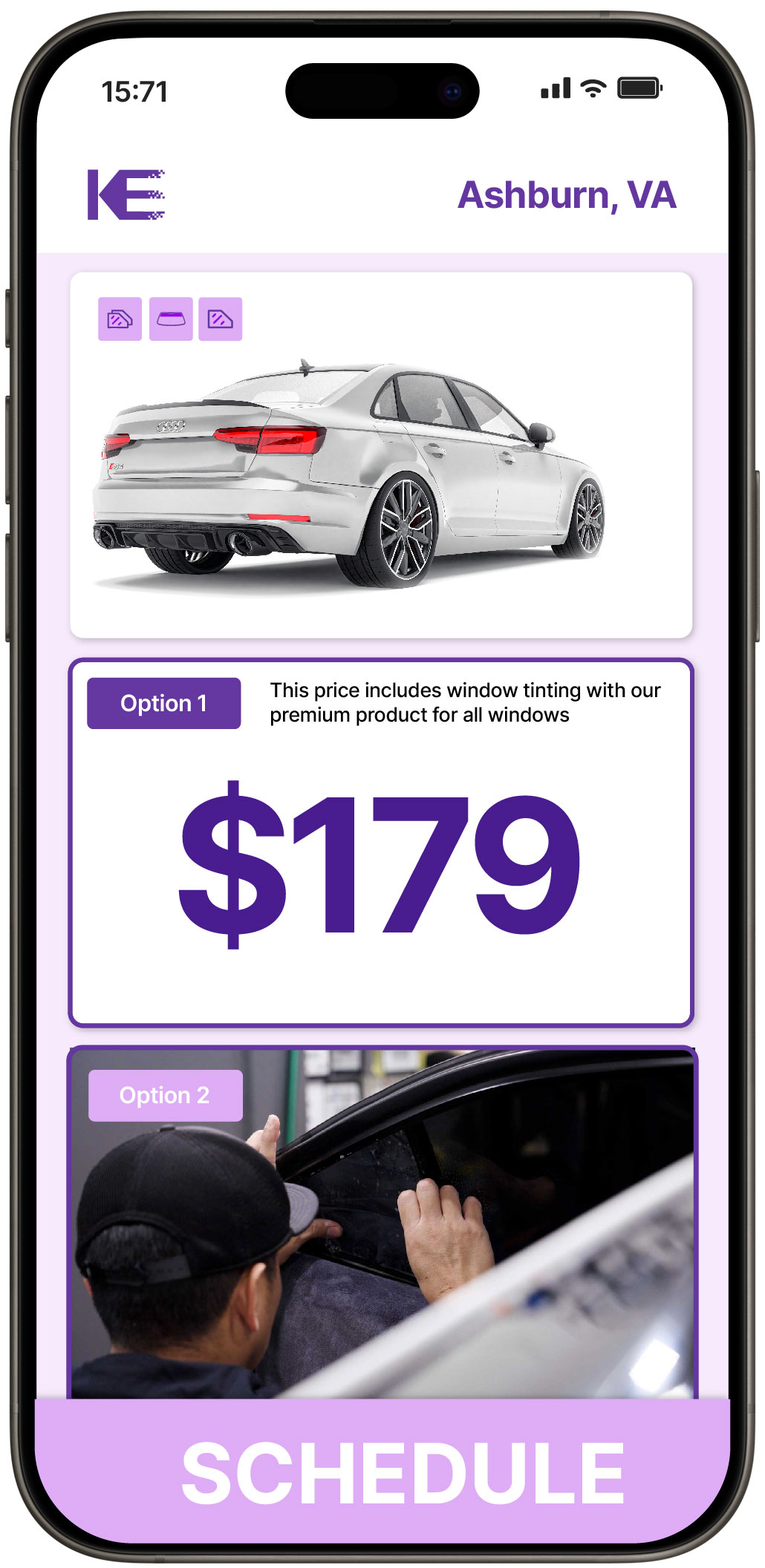 View Reasonable Car Window Tinting Rates in Ashburn, Virginia
