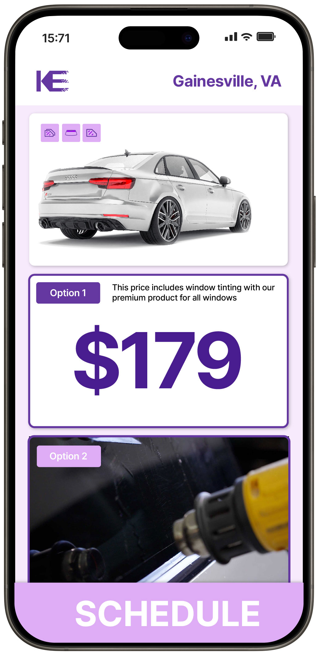 View Affordable Car Window Tinting Costs in Gainesville, Virginia
