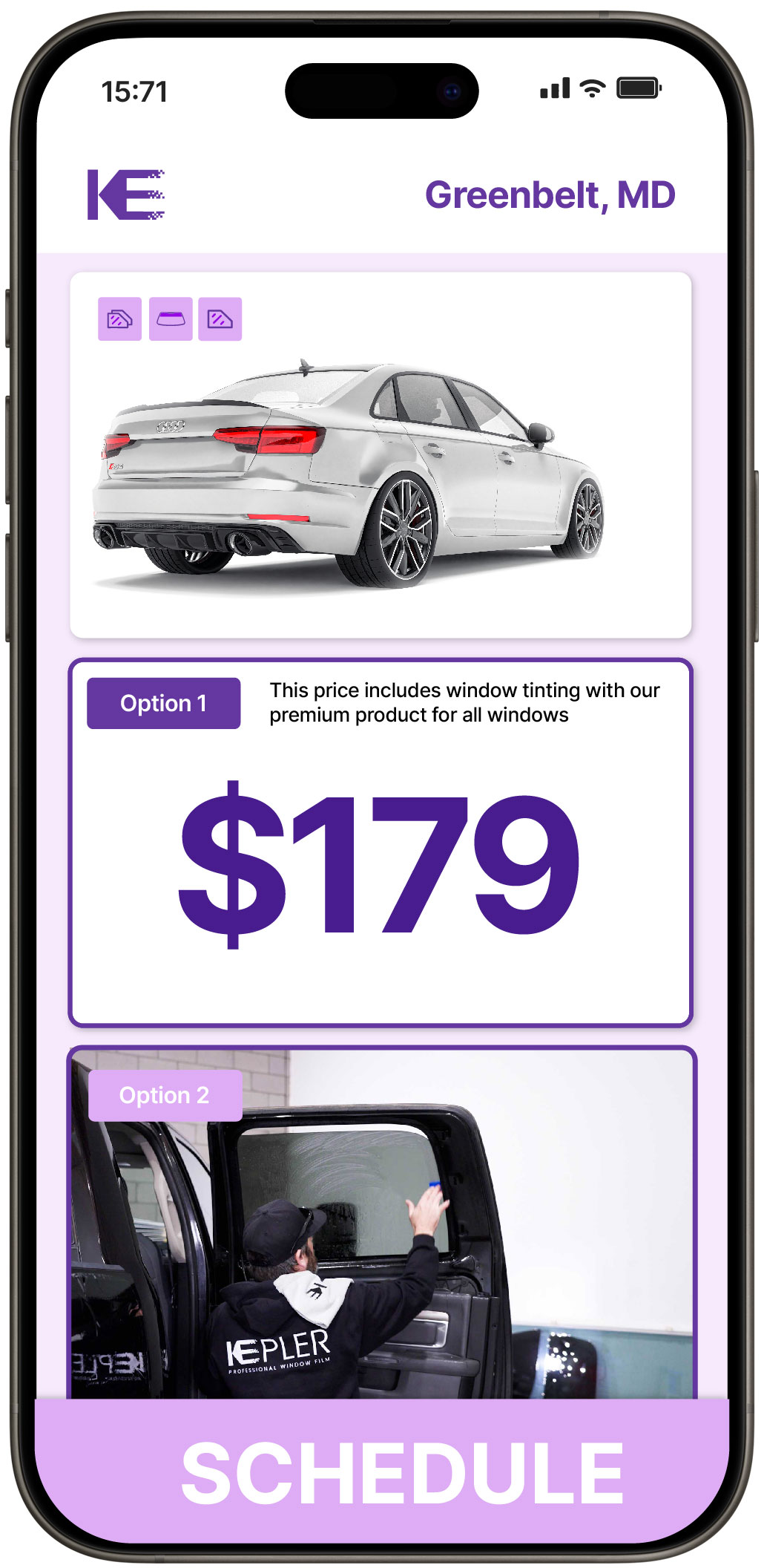 View Reasonable Car Window Tinting Prices in Greenbelt, Maryland
