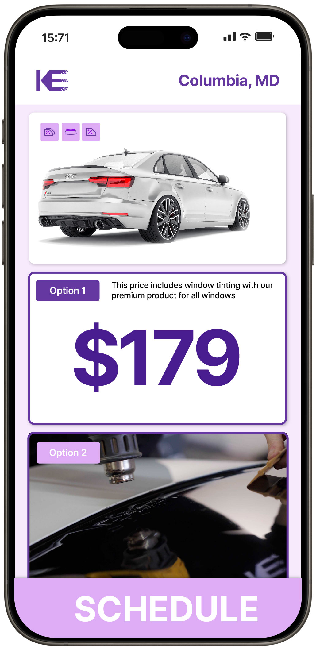 View Reasonable Car Window Tinting Costs in Columbia, Maryland