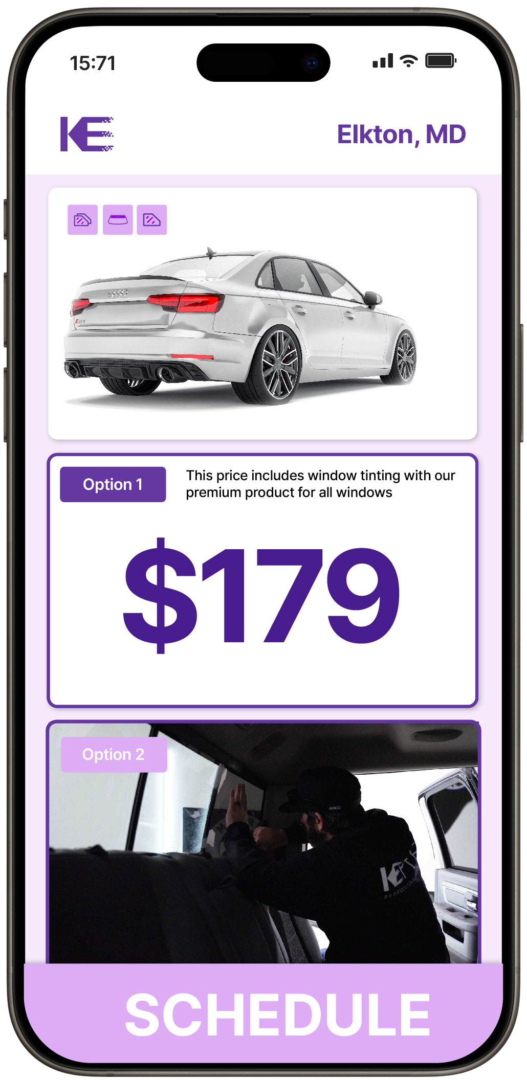 View Reasonable Car Window Tinting Costs in Elkton, Maryland